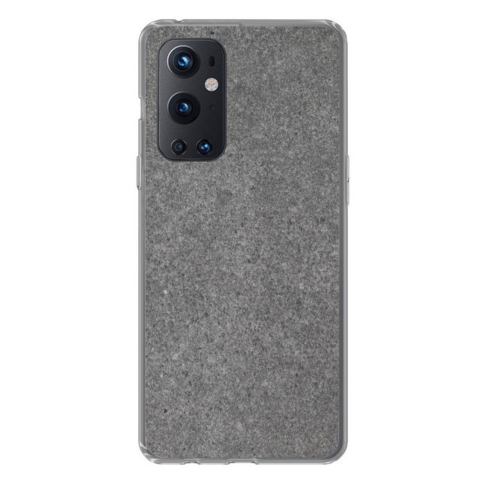 MuchoWow Handyhülle Beton - Muster - Zement - Vintage - Textur - Rustikal Phone Case Handyhülle OnePlus 9 Pro Silikon Schutzhülle