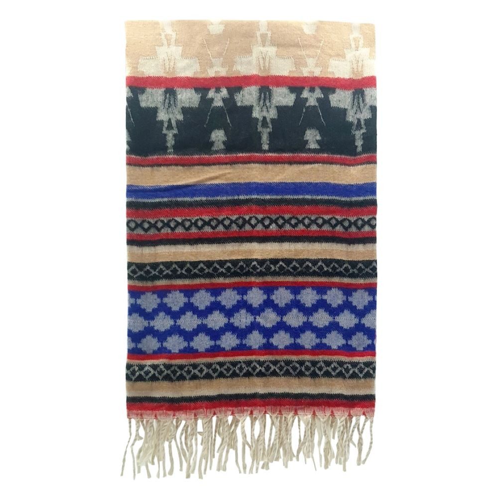 Goodman Design XXL-Schal Ethno-Winterschal Poncho – günstig online kaufen