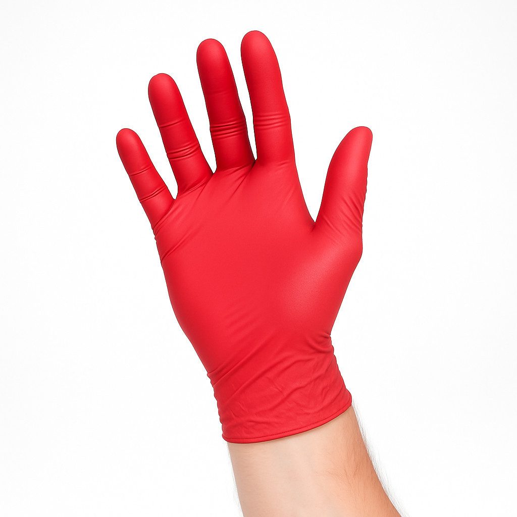 Kemes Einweghandschuhe Nitrilhandschuhe 100 Stück Gummihandschuhe Lebensmittelgeeignet Latexfrei