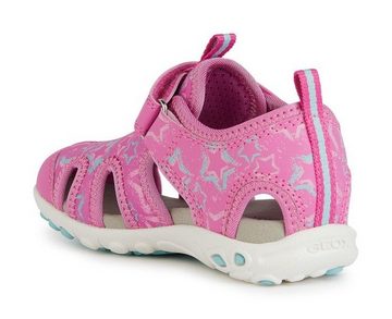 Geox J SANDAL WHINBERRY G Sandale, Sommerschuh, Klettschuh, Sandalette, mit Klettverschluss