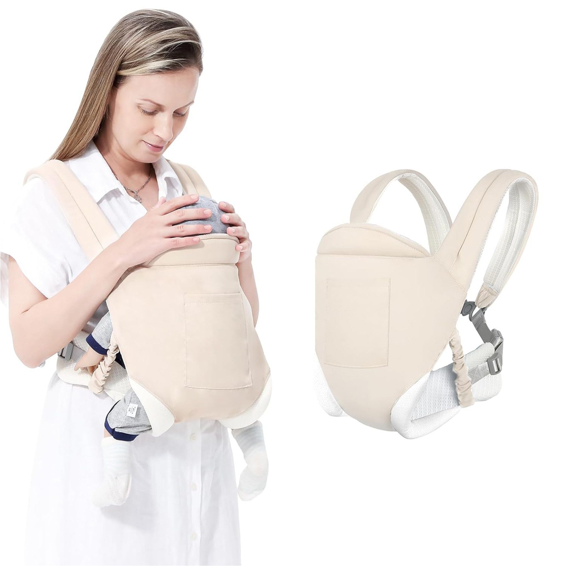 Babytrage Babytrage 3-in-1 für Neugeborene & Kleinkinder mit M-Position