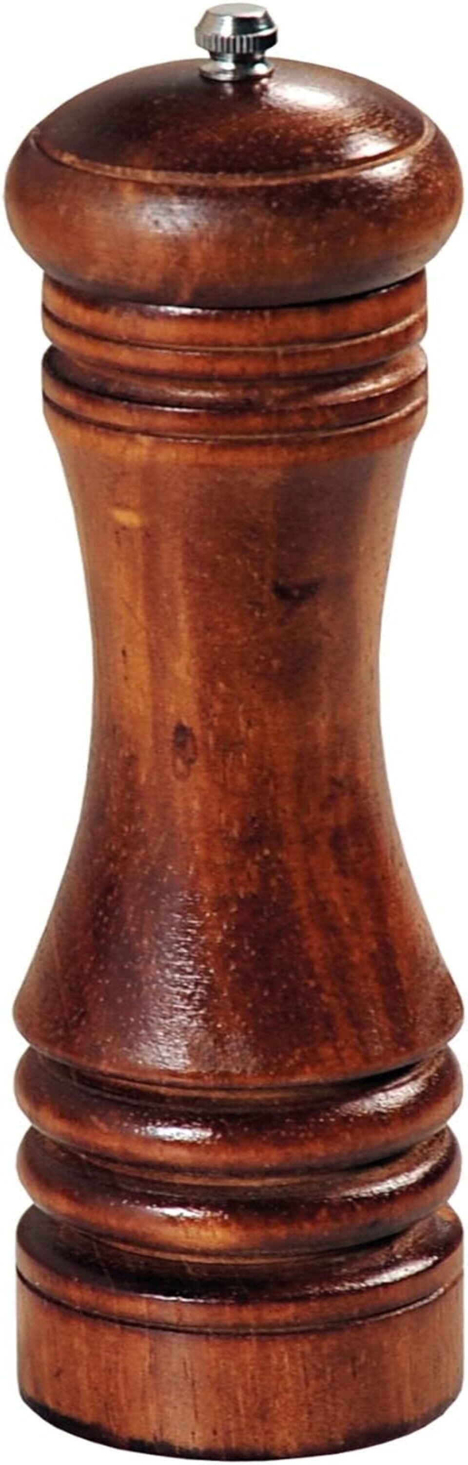 KESPER® Pfeffermühle Pfeffermühle, Holz, braun, 6 x 6 x 26.5 cm, (1 Stück)