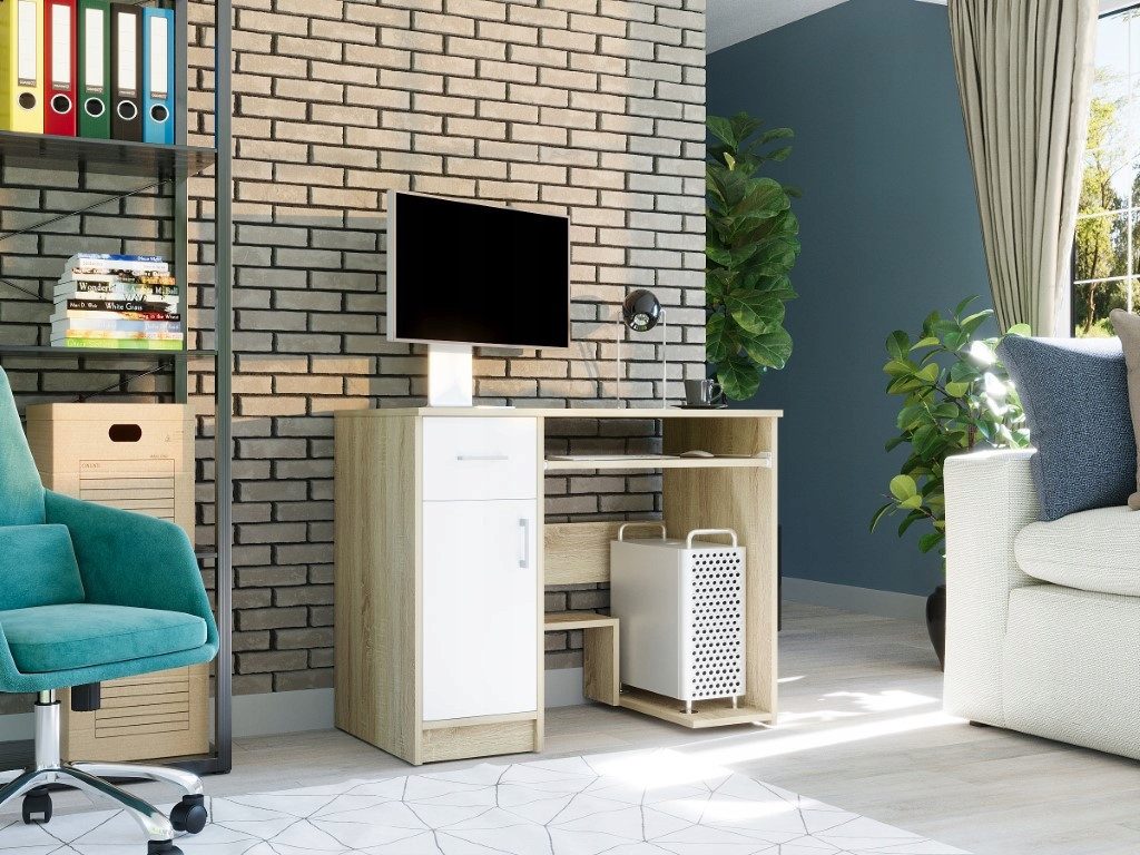 Home Collective Schreibtisch mit 1 Schublade, günstig online kaufen