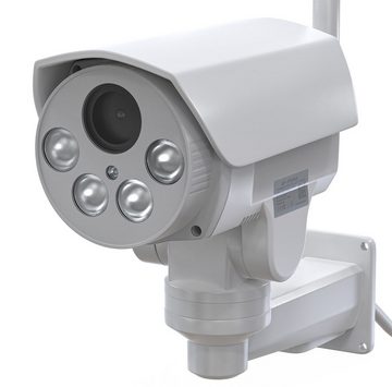 AP AP 5x Zoom Überwachungskamera LTE 4G Mobilfunk PTZ mit 5MP P5064 Überwachungskamera (Außen, Innen)