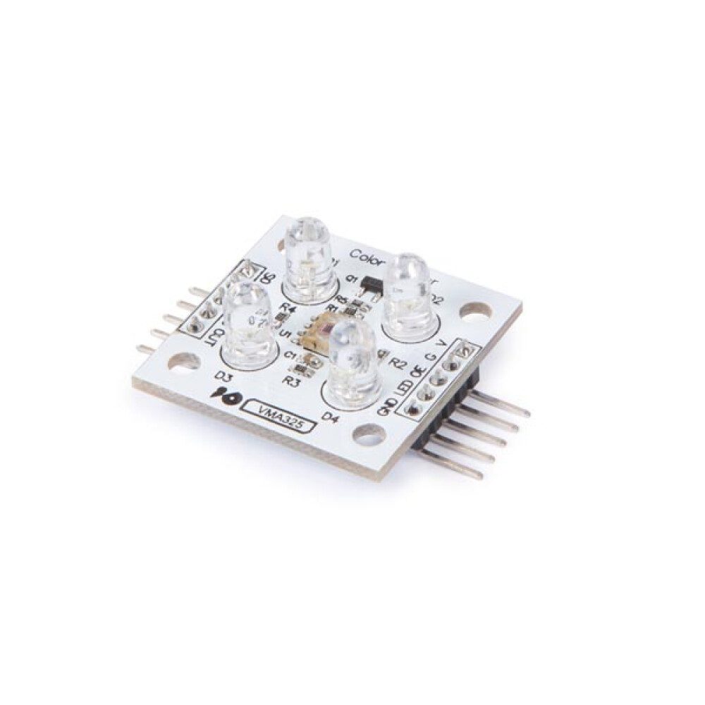 Whadda Der TCS230 ist ein programmierbarer Farbsensor, der über ein 8 x 8-Fot Alarmanlage