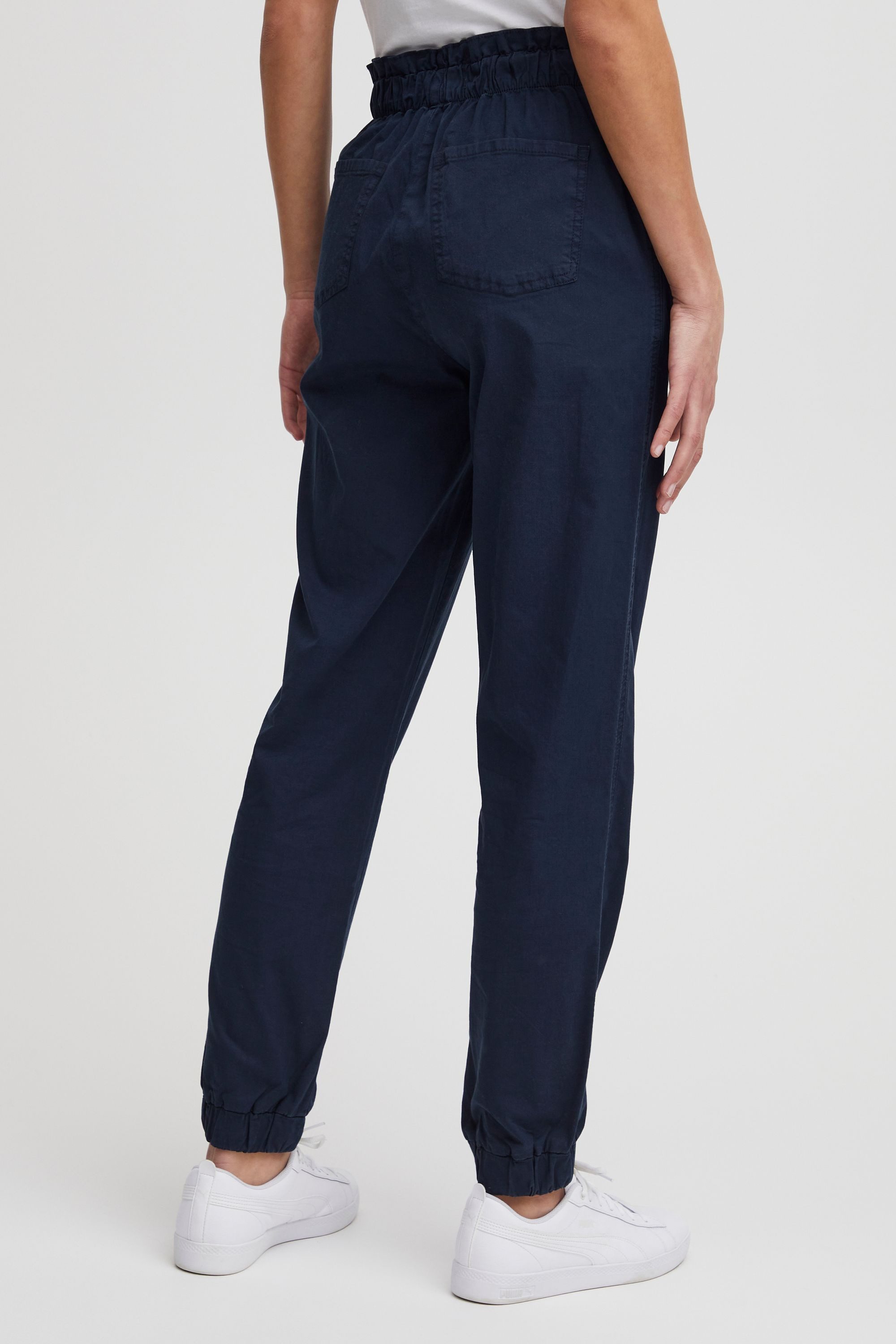 OXMO Chinohose OXCobie Stoffhose mit Paperbag-Bund – Bild 3 von 5