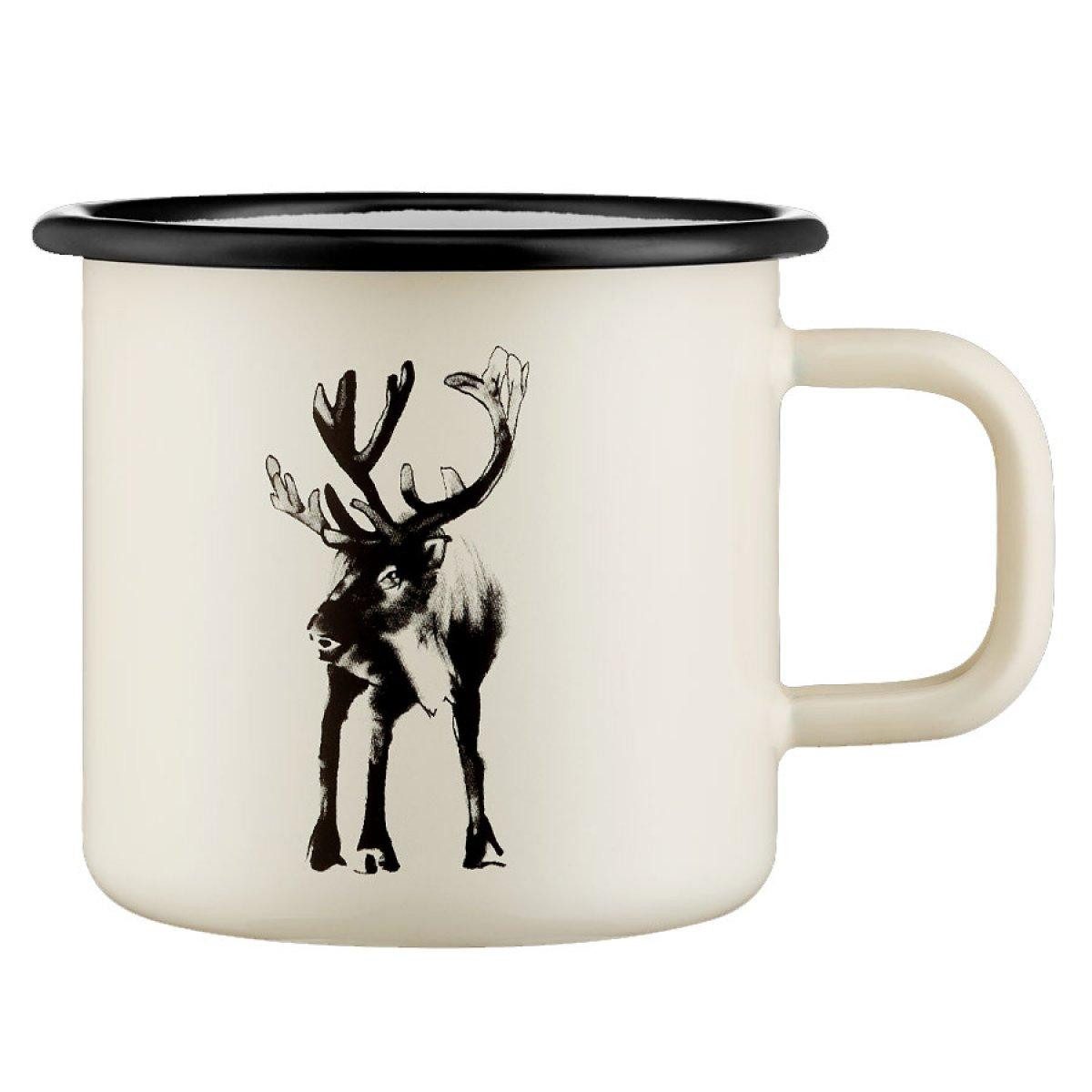 Muurla Tasse Tasse Rentier Emaille (370 ml)