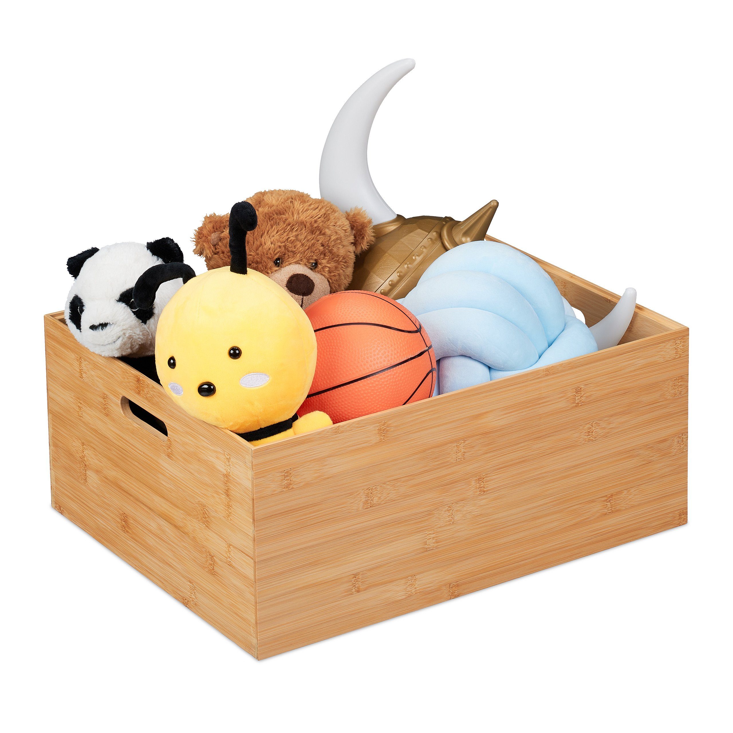 relaxdays Aufbewahrungsbox XXL Aufbewahrungsbox mit Griffen günstig online kaufen