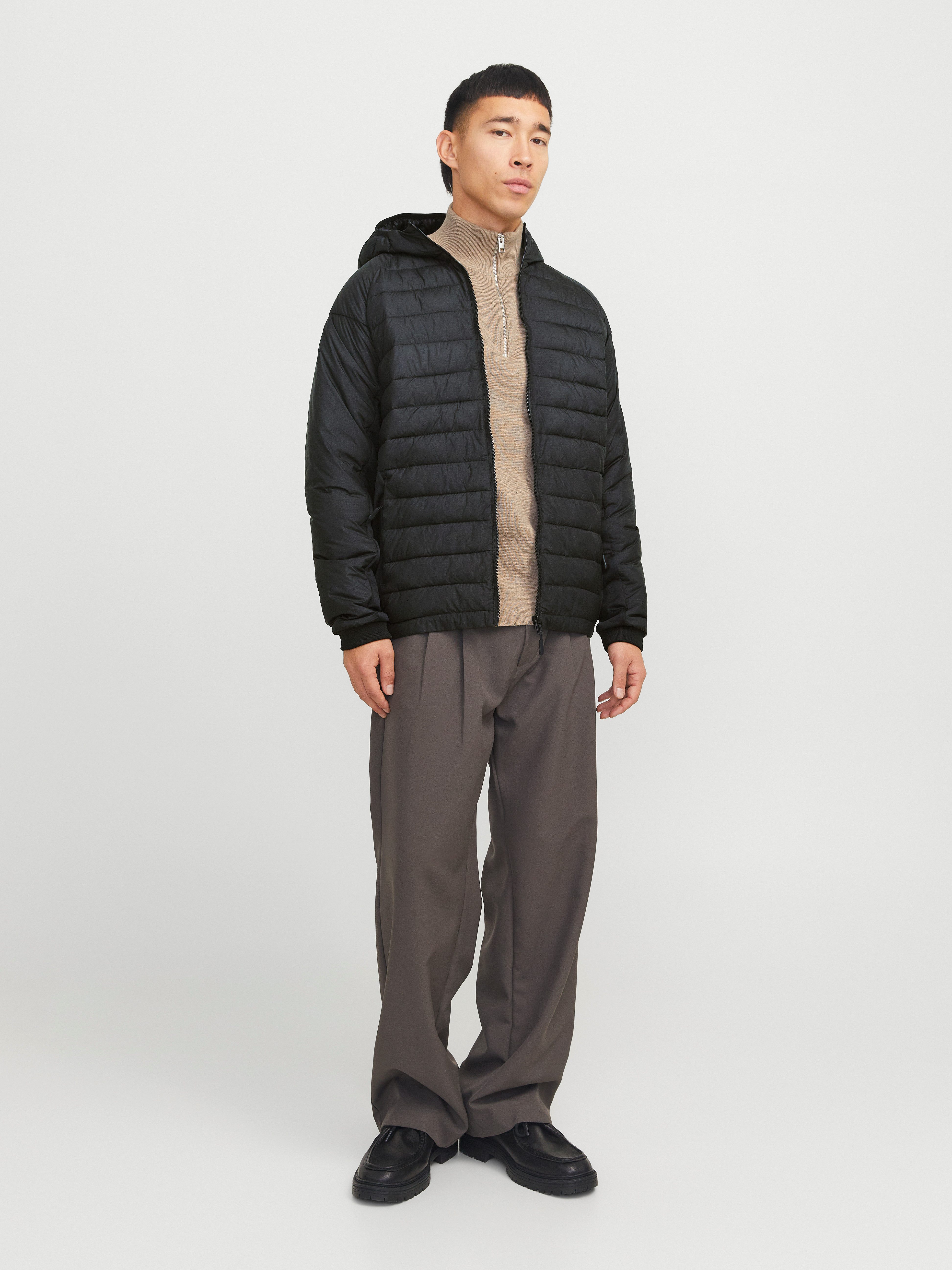 Jack & Jones Steppjacke JJESTATE HYBRID JACKET NOOS mit Kapuze