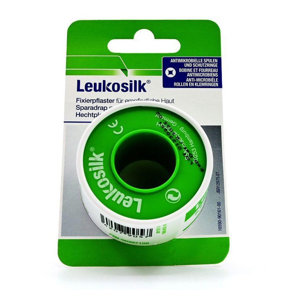 BSN medical GmbH Fixierpflaster LEUKOSILK 2,5 cmx5 m Blisterkarte