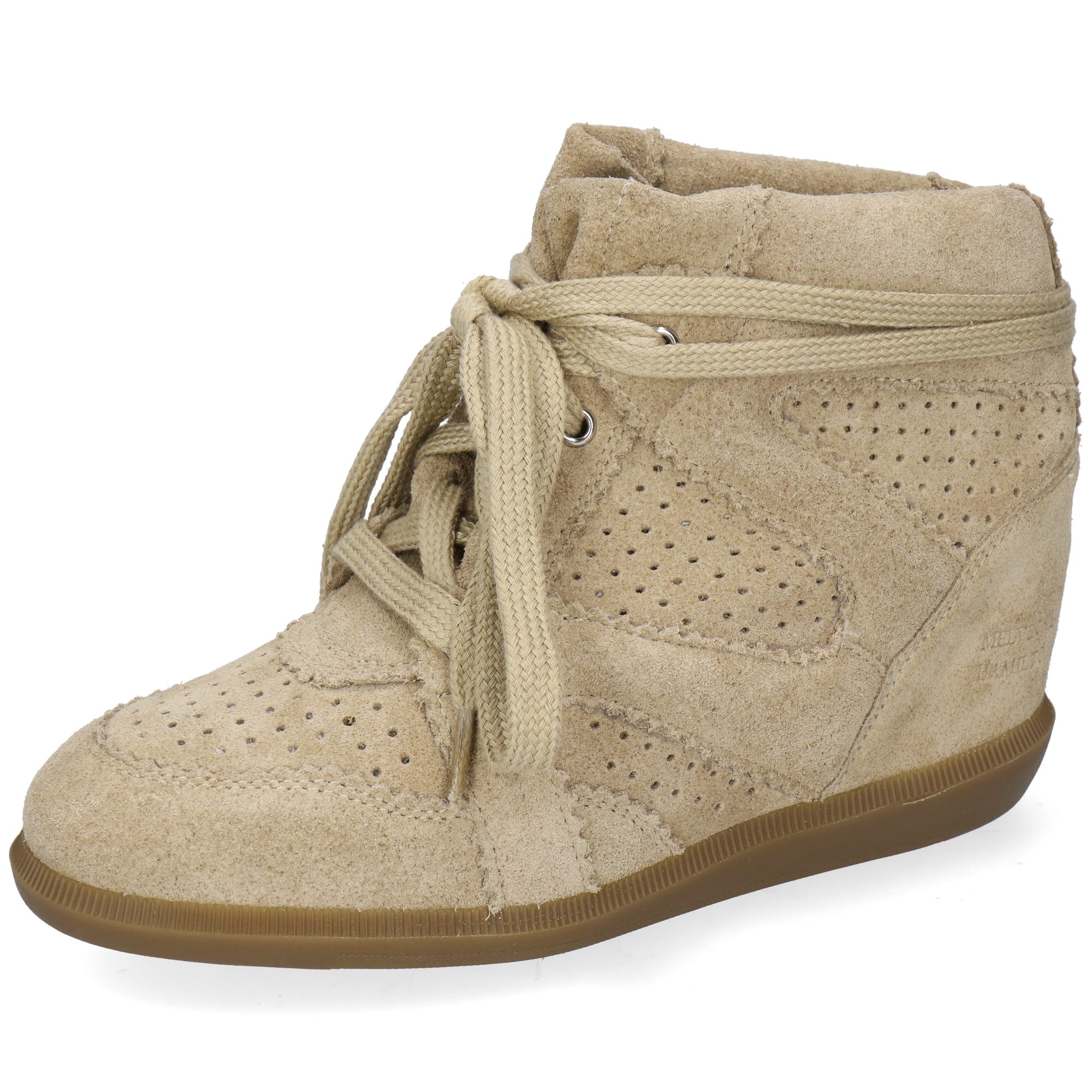 Melvin & Hamilton Lou 1 Leder-Sneakers für Damen Sneaker Keilabsatz, Echtes Leder