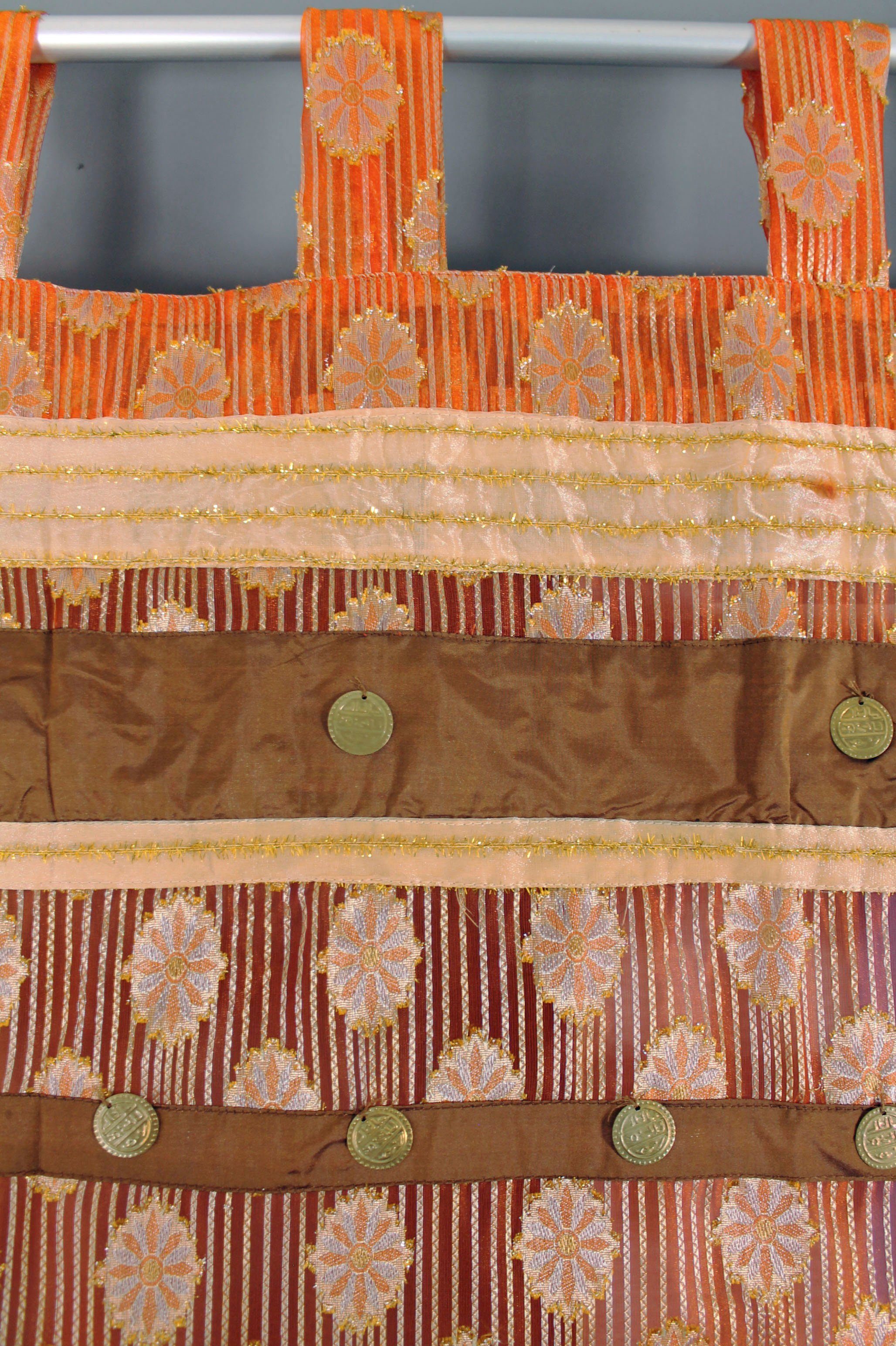 HOSSNER - ART OF HOME DECO Gardine Arnisee (1 St), Schlaufen, transparent, günstig online kaufen