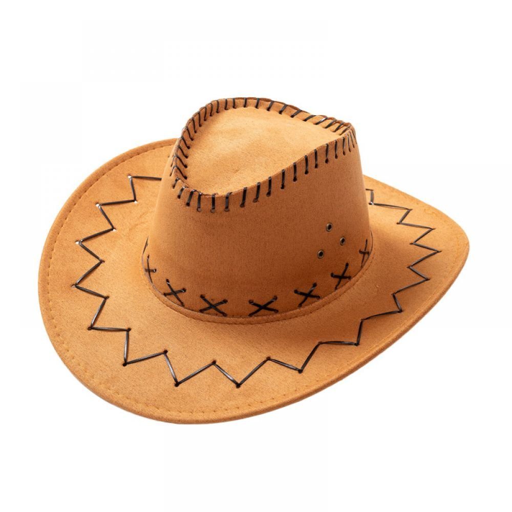 gelb Faschingshut GelldG Karneval Cowboyhut Hut Cowboy Cowboyhut Westernstyle