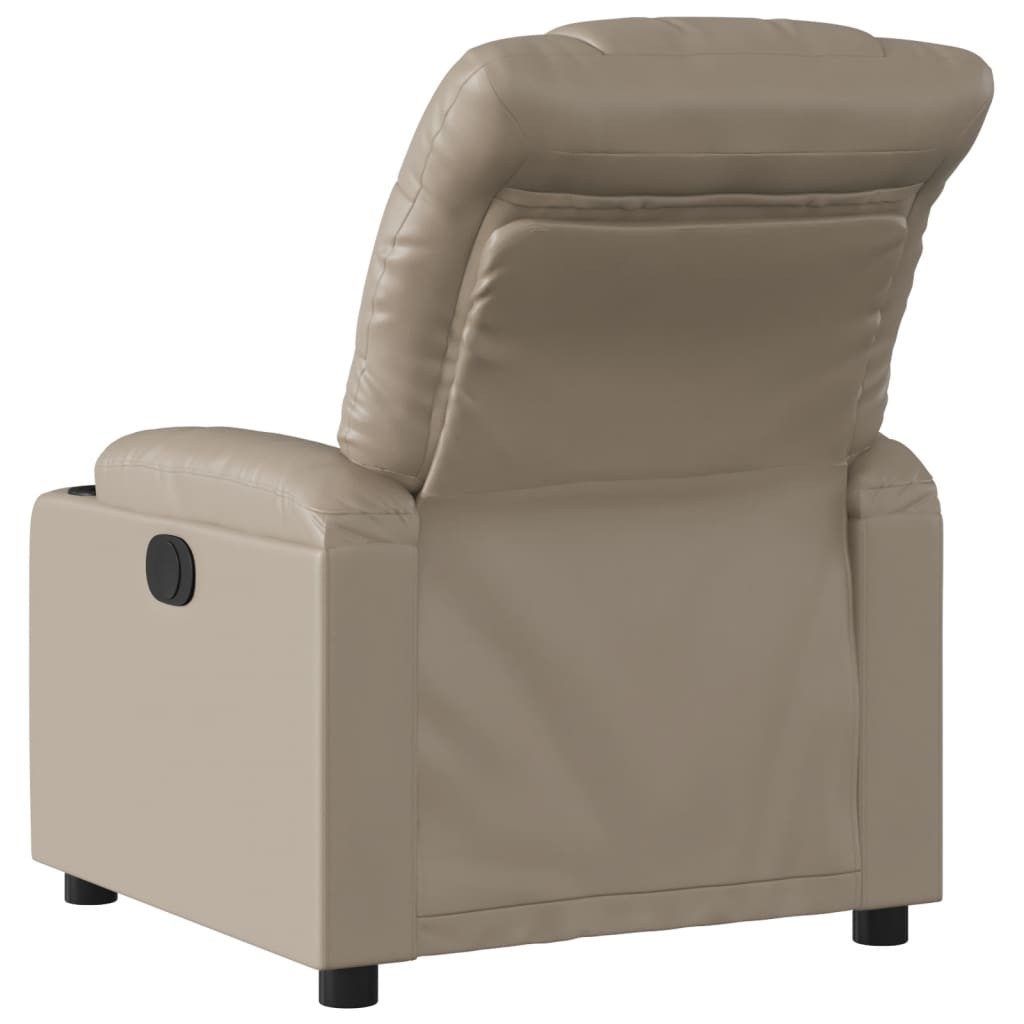 vidaXL Sessel Relaxsessel Cappuccino-Braun Kunstleder (1-St) günstig online kaufen