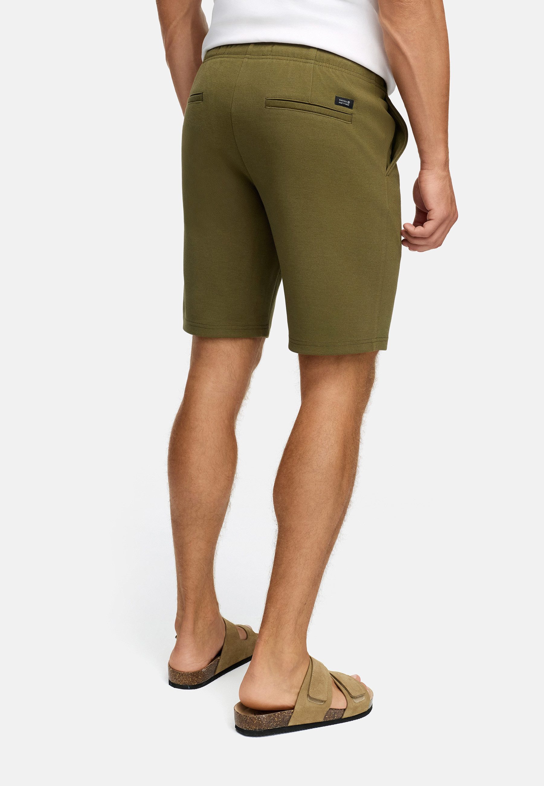 Indicode Chinoshorts Herren INCowell Short Chino Shorts Herrenshorts mit edler Struktur und hoher Atmungsaktivität