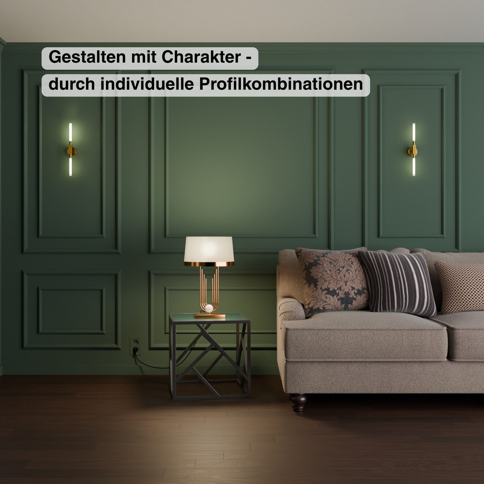 Hexim Stuckleiste RM16-E 75x60 cm, E - 60 x 75 cm, Wandrahmen Sets HDPS weiß - Auswahl an Größen für Wand, Decke, Bilder & Spiegel - Ideal für die Nachbildung historischer Innenraumdetails (RM16-E 60X75CM)