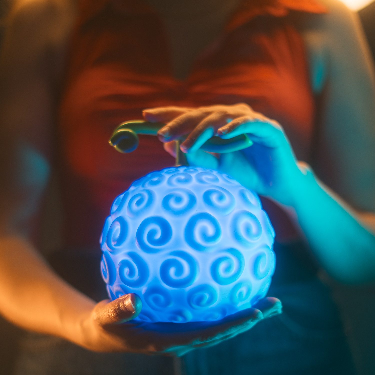 Grupo Erik LED Dekolicht Netflix One Piece Gum Gum Frucht LED-Dekolampe, LED fest integriert