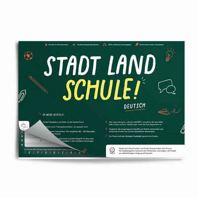 Carletto Spiel, Simon & Jan - Stadt Land Schule - Deutsch