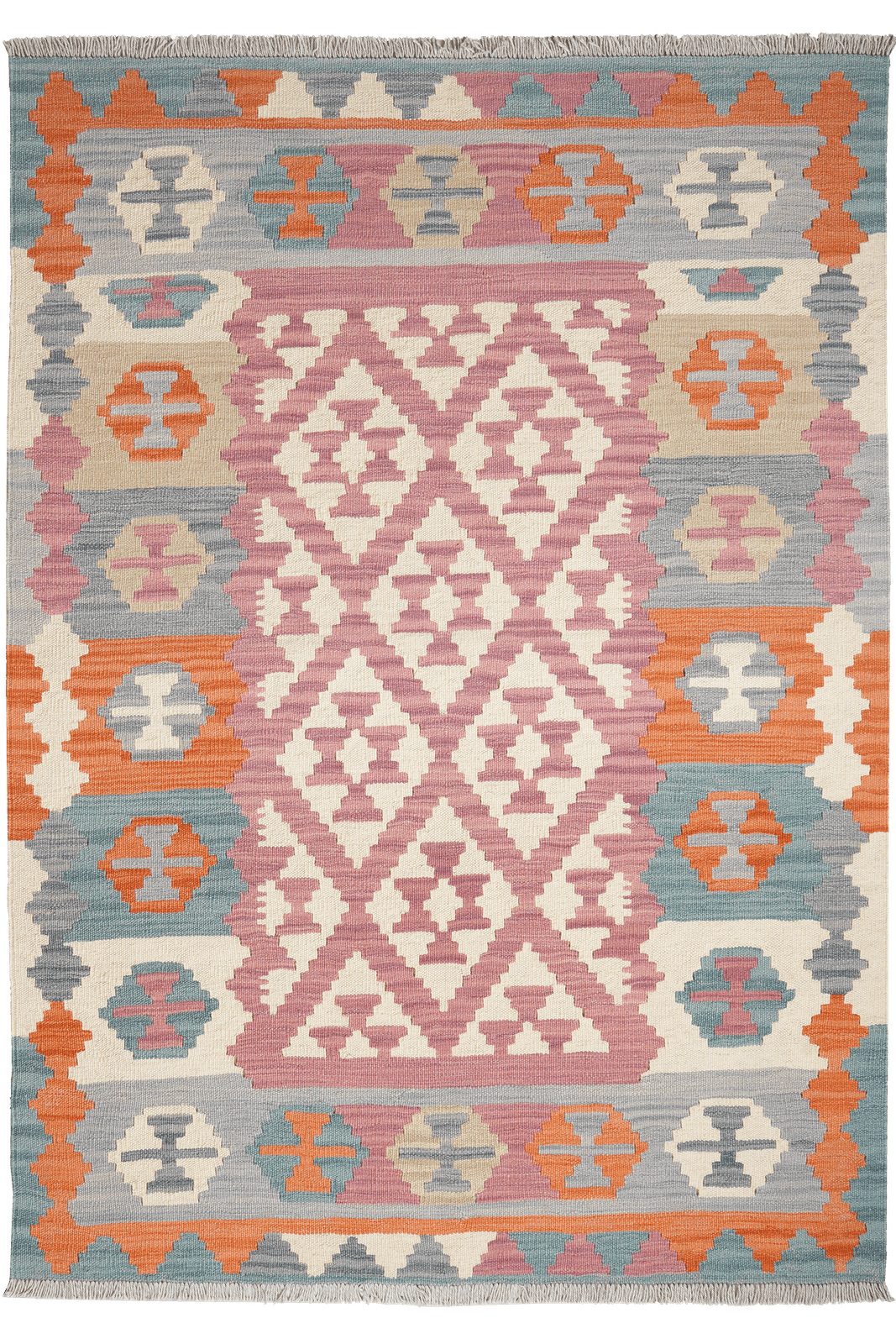Looma Teppich Kelim Gashgai 177x125cm, rechteckig, Höhe: 5 mm, Gashgai, Schurwolle, Unikat