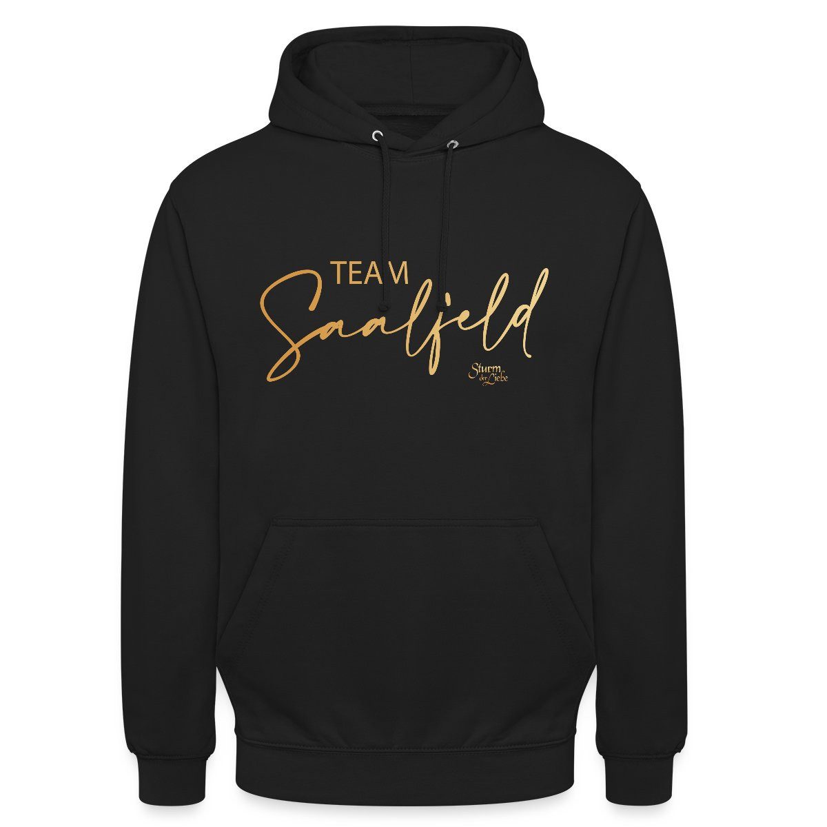 Spreadshirt Hoodie Sturm Der Liebe Team Saalfeld Hand Lettering Unisex Hoodie (1-tlg)