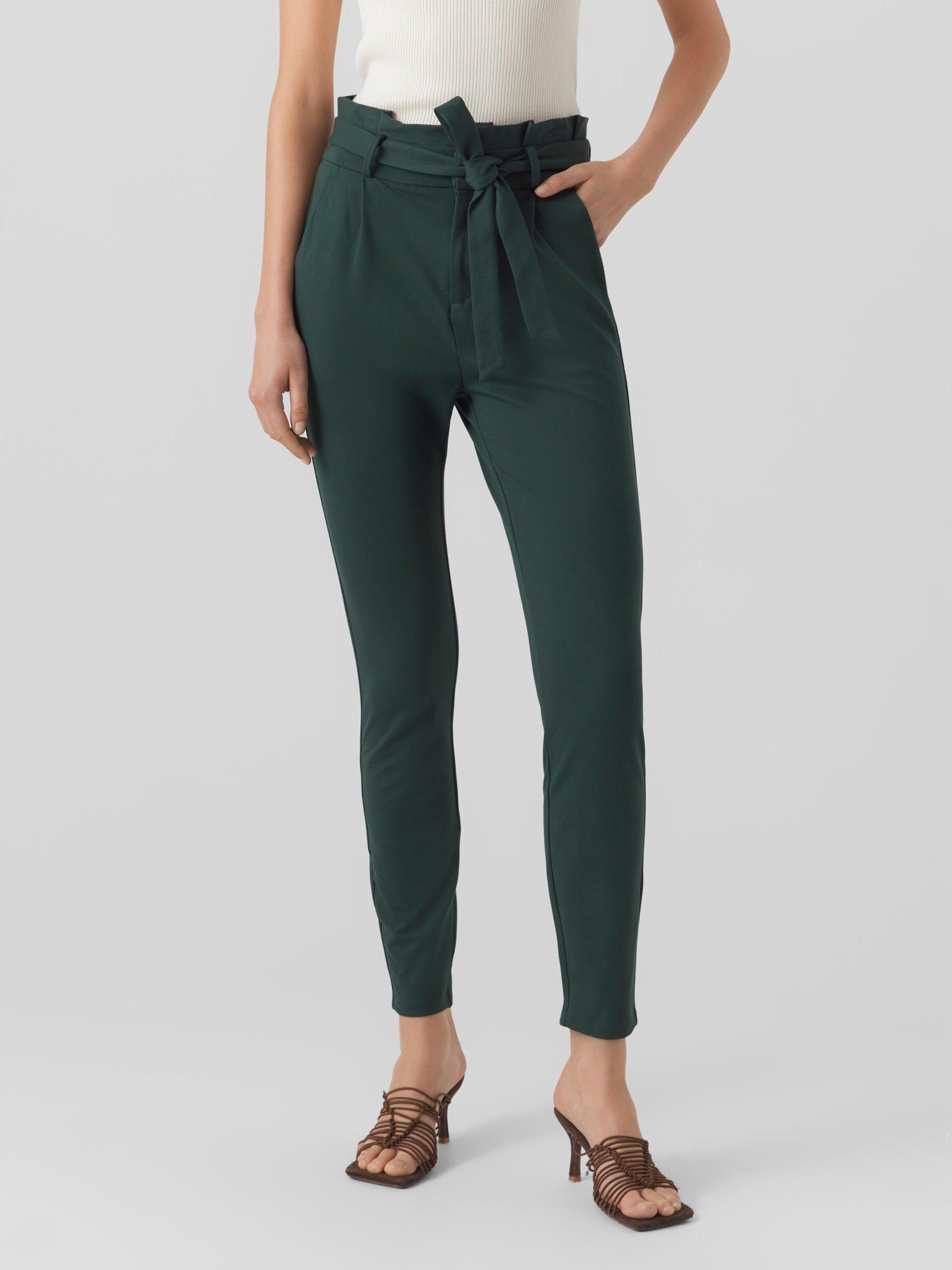 Vero Moda Tall Bundfaltenhose VMEva (1-tlg) Rüschen