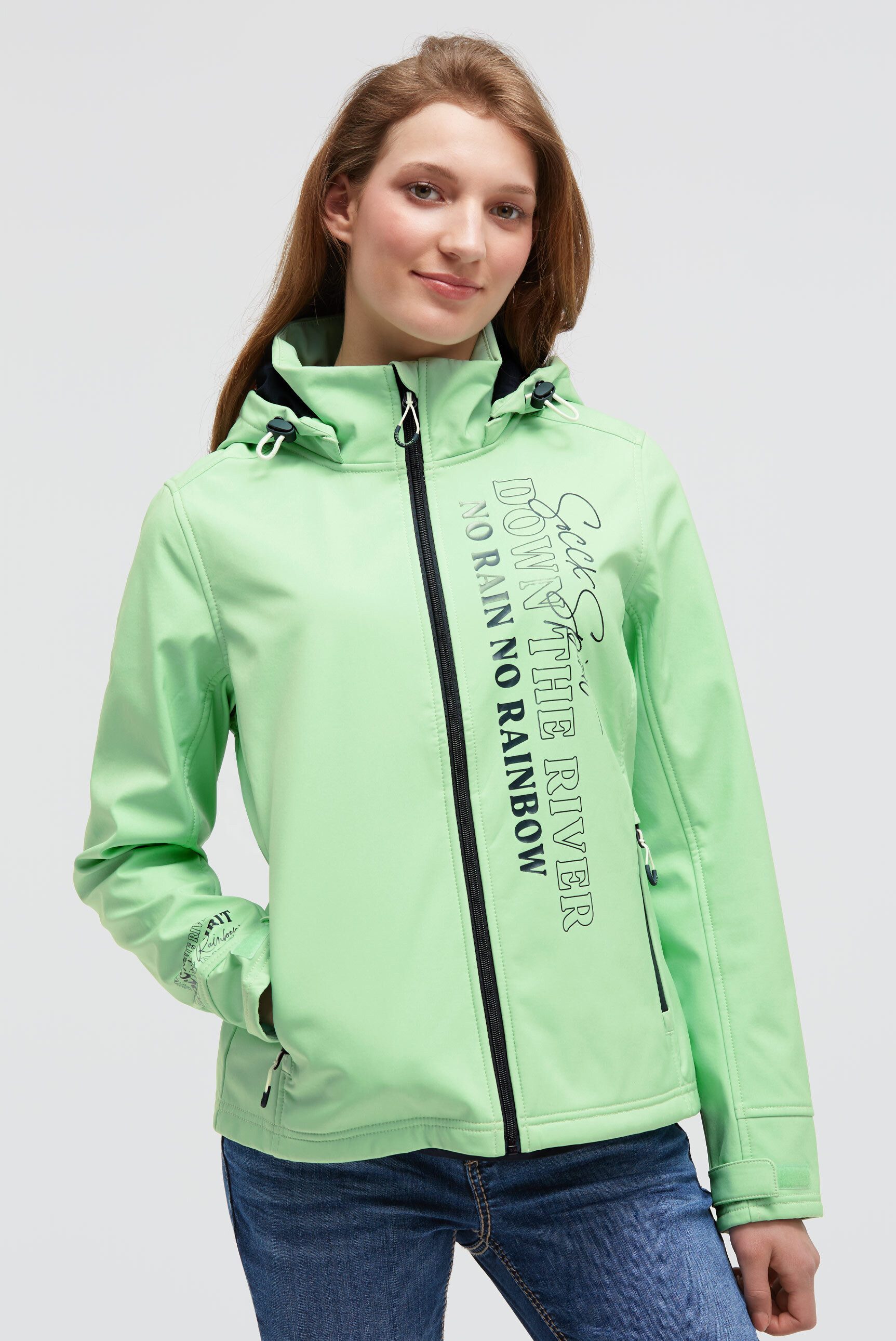 SOCCX Softshelljacke mit Fleecefutter günstig online kaufen