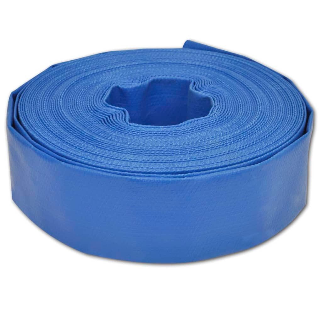vidaXL Wischwasserschlauch Flachschlauch 50 m 1.5" PVC