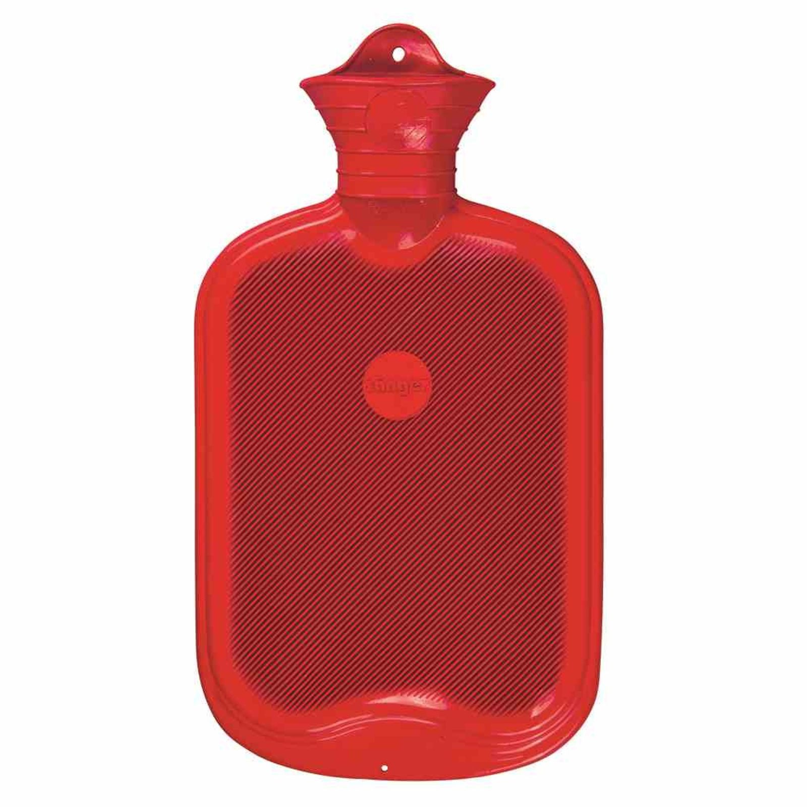 SÄNGER Wärmflasche Gummi-Wärmflasche Doppellamelle 2 l