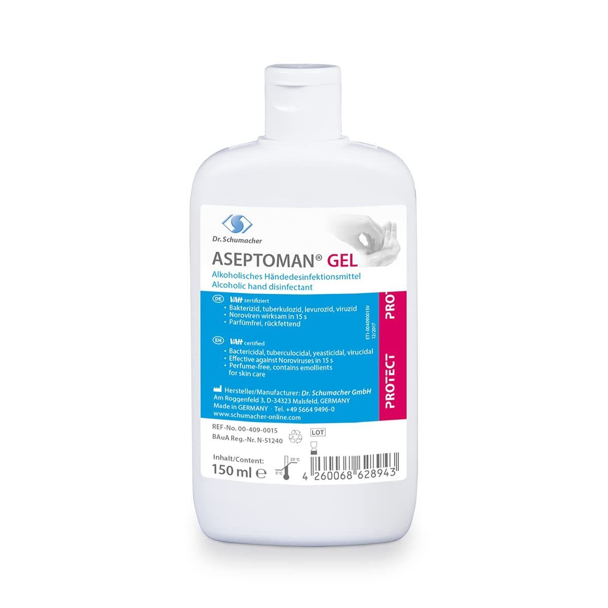 Dr. Schumacher Desinfektionsmittelspender Dr. Schumacher ASEPTOMAN® GEL - 1 Liter