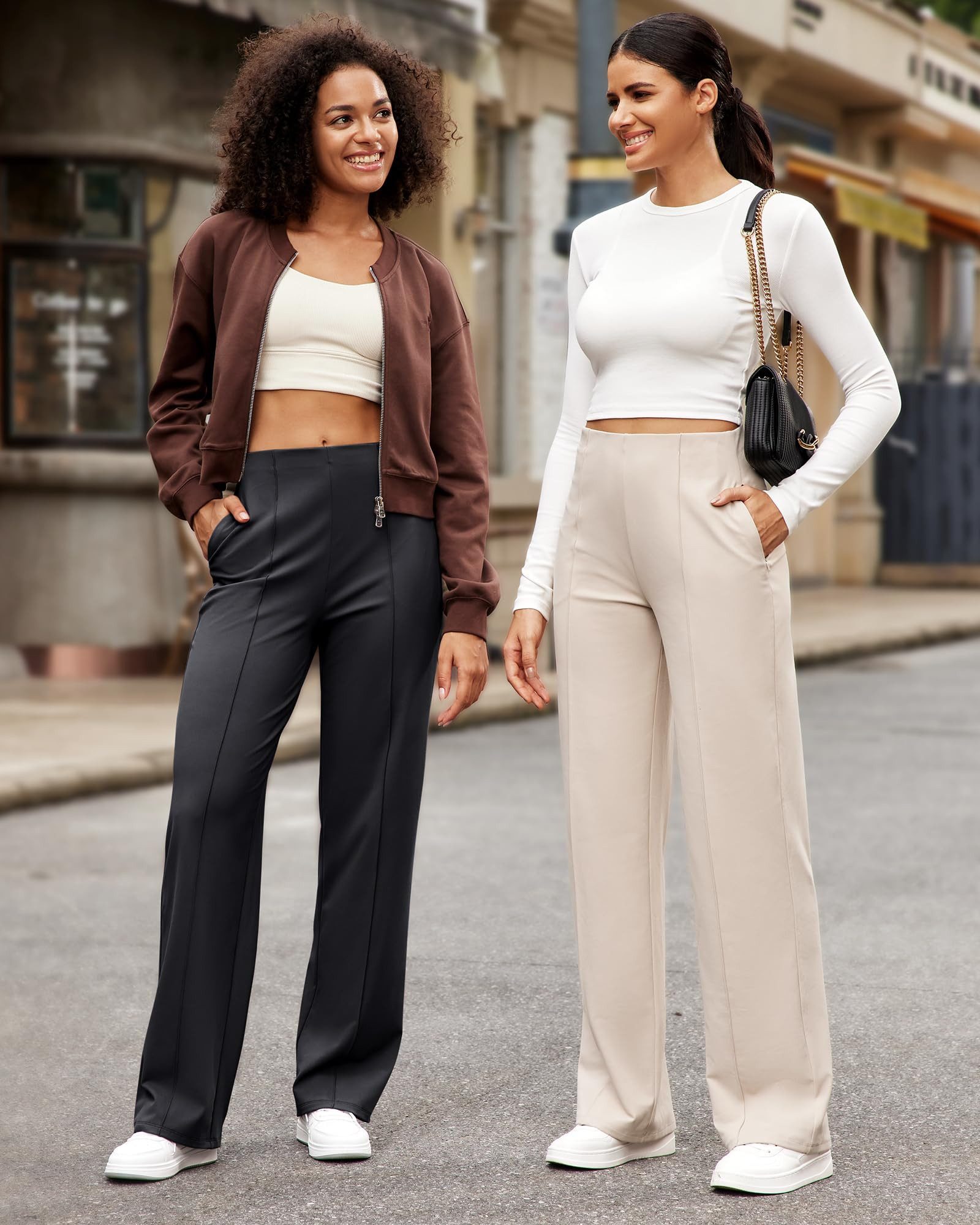 G4Free Jogginghose G4Free Damen Hohe Taille Sporthose Casual Arbeitshose An günstig online kaufen