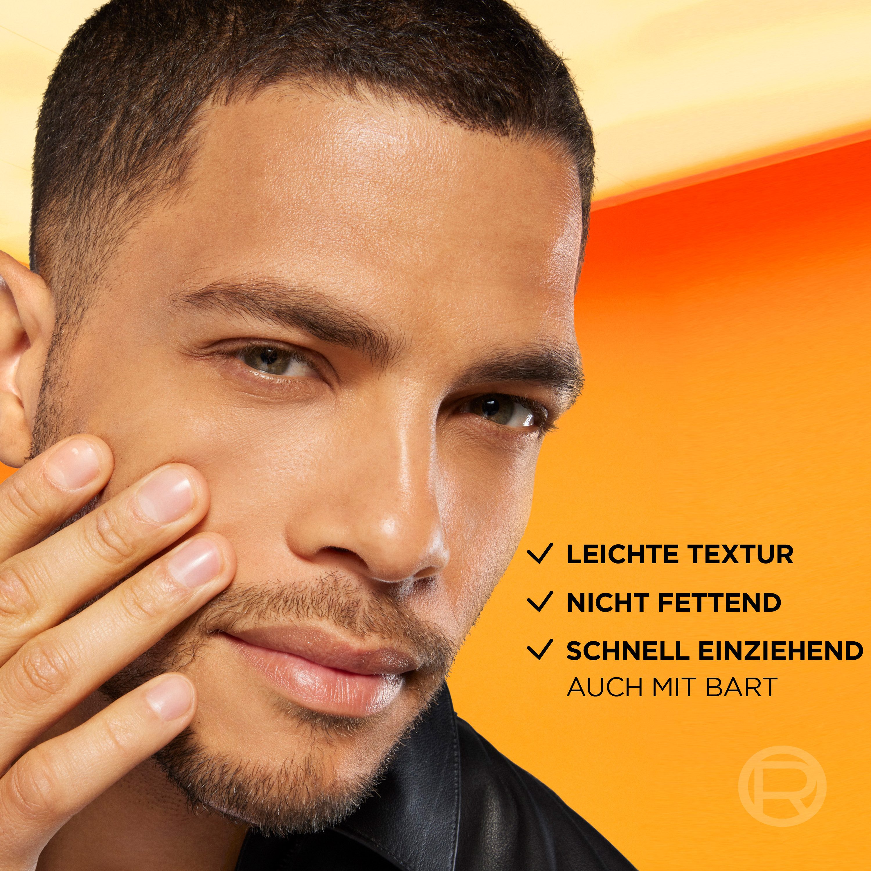 L'ORÉAL PARIS MEN EXPERT Gesichtsserum HYDRA ENERGY VITAMIN C SERUM, für eine strahlendere, glattere und erfrischte Haut