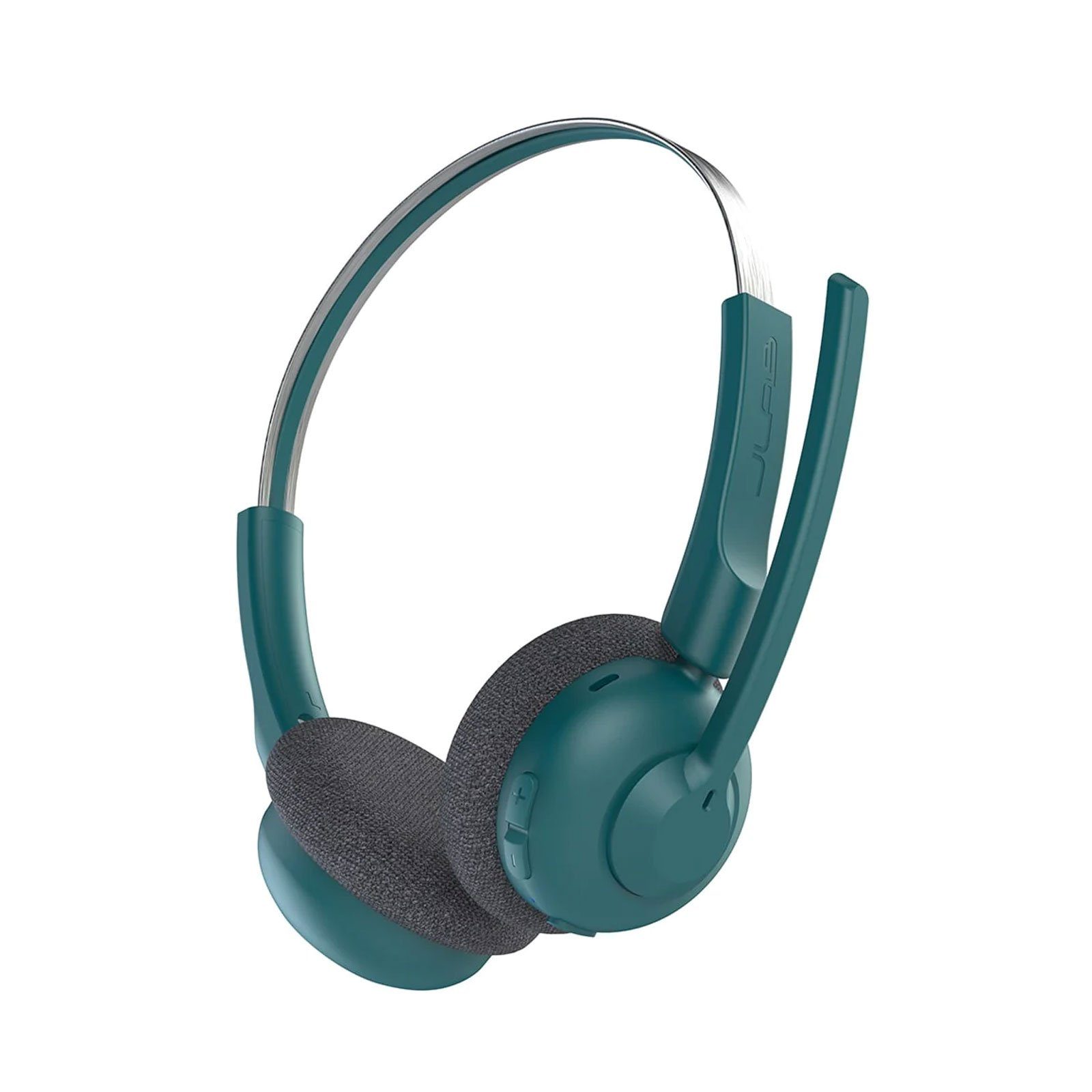 Jlab GO Work Pop Wireless Over-Ear-Kopfhörer (Kabellos, Bluetooth, USB-C, Noise Cancelling MEMS Mikrofon, Ladecase) Türkis