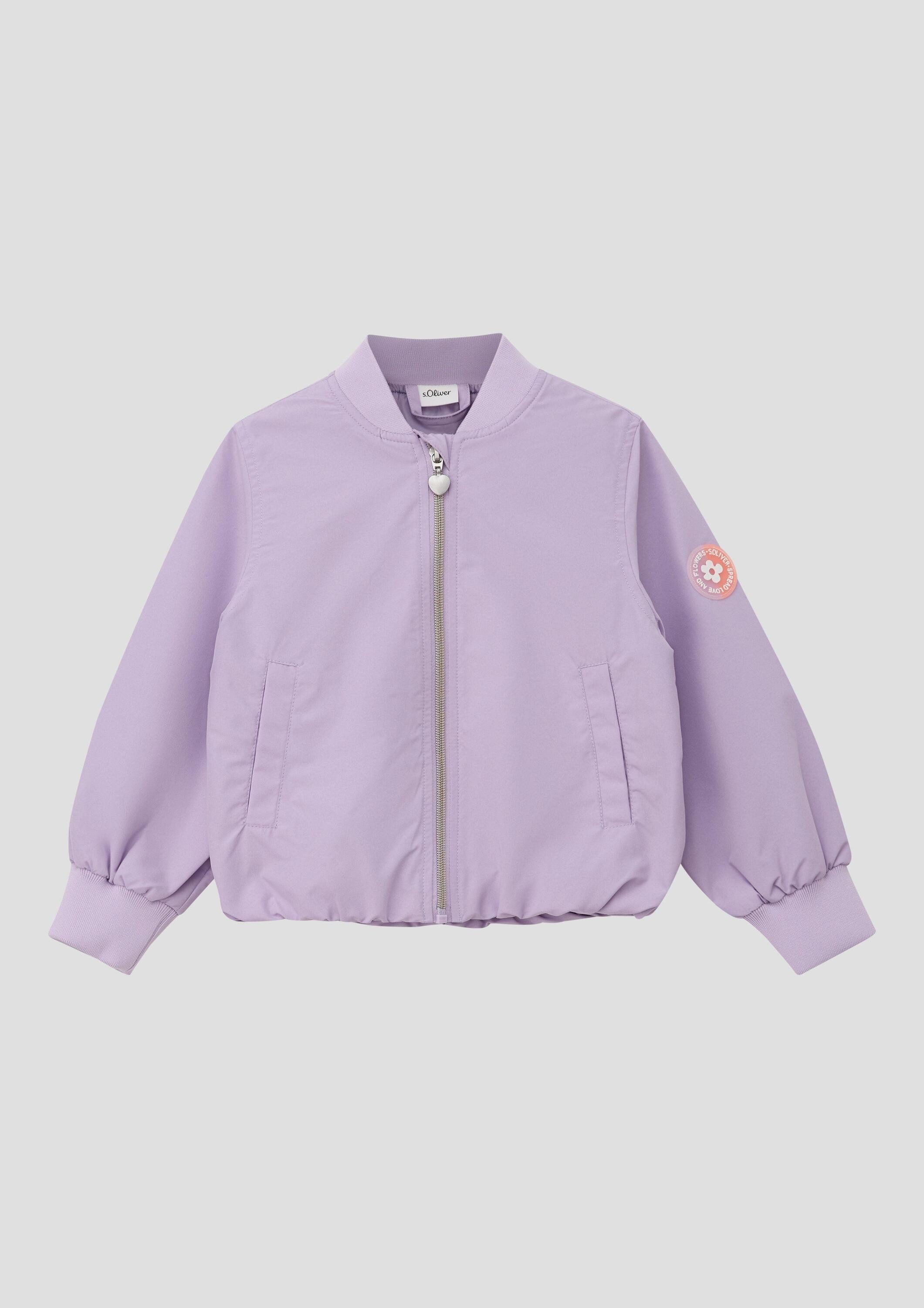 s.Oliver Funktionsjacke Outdoor-Jacke Blousonjacke mit Patch