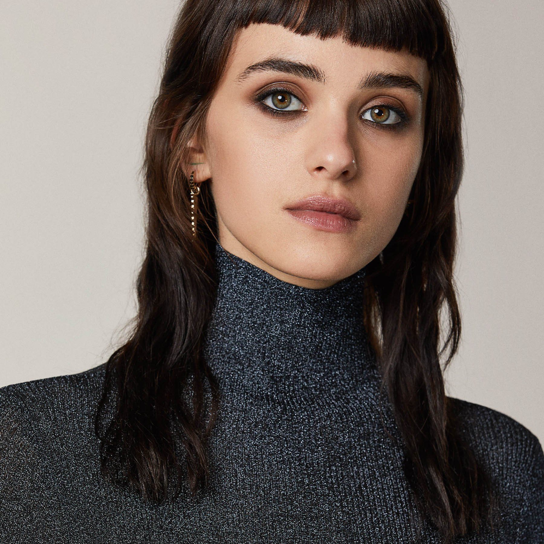 Patrizia Pepe Rollkragenpullover Pullover mit Viskose