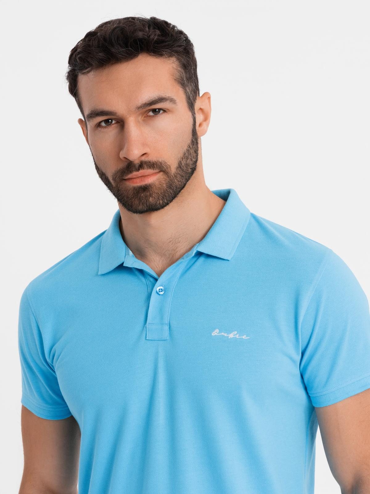 OMBRE Poloshirt Poloshirt aus Baumwoll-Piqué-Strick günstig online kaufen