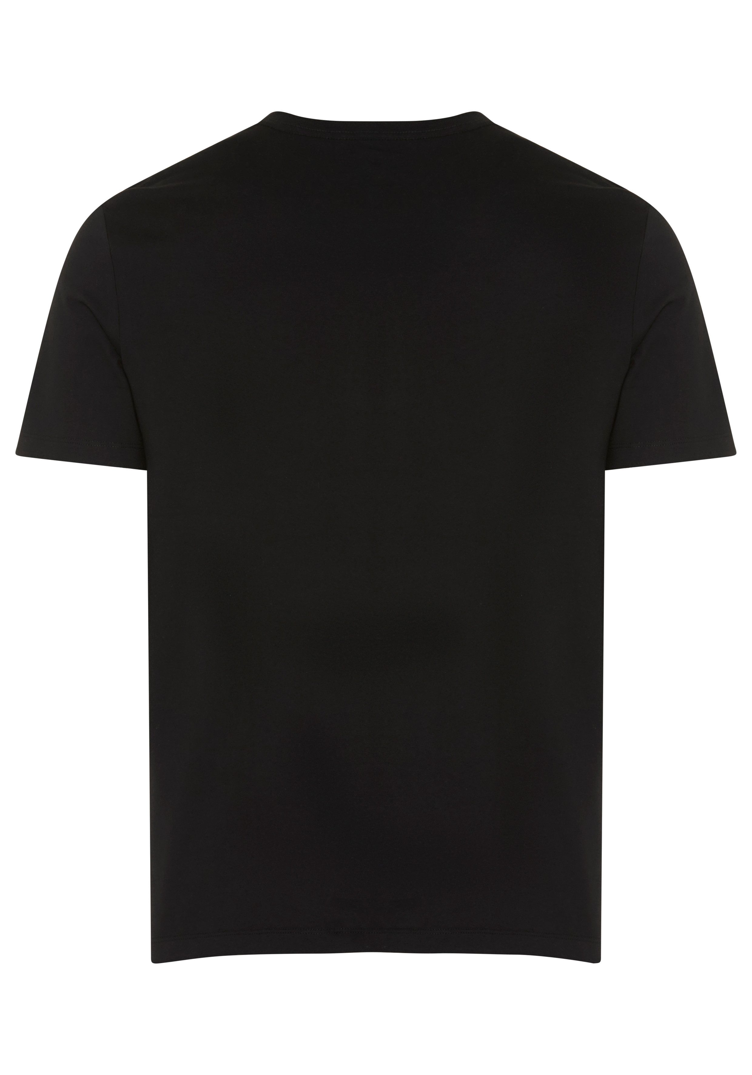 Calvin Klein Jeans T-Shirt Logoschriftzug, Rundhalsausschnitt, Regular Fit, reine Baumwolle – Bild 3 von 3