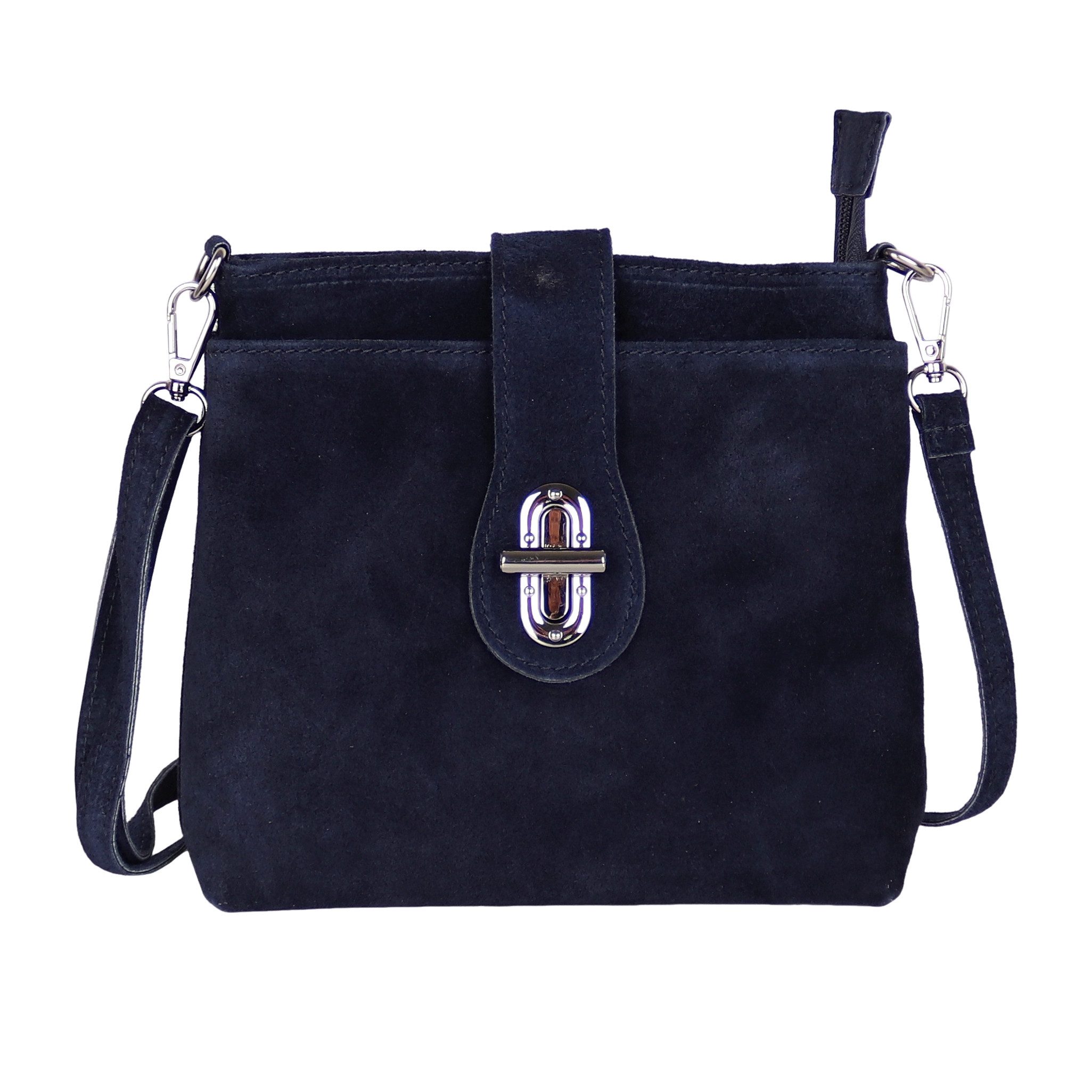 Umhängetasche Damen Crossbody Bag, Echtleder Made In Italy