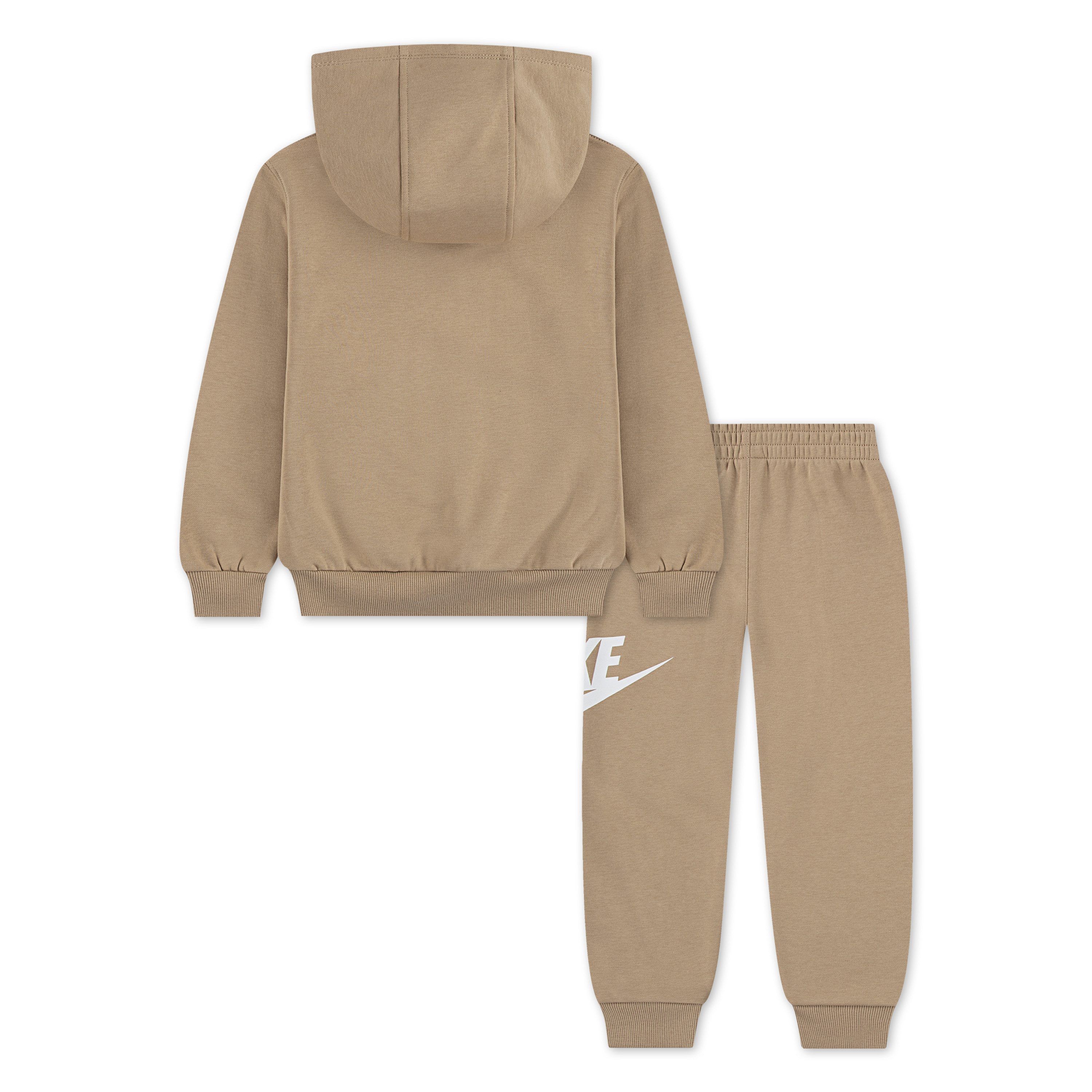 Nike Sportswear Jogginganzug NKN CLUB FLEECE SET (Set, 2-tlg), mit Kapuze, mit elastischem Bund und gerippten Bündchen