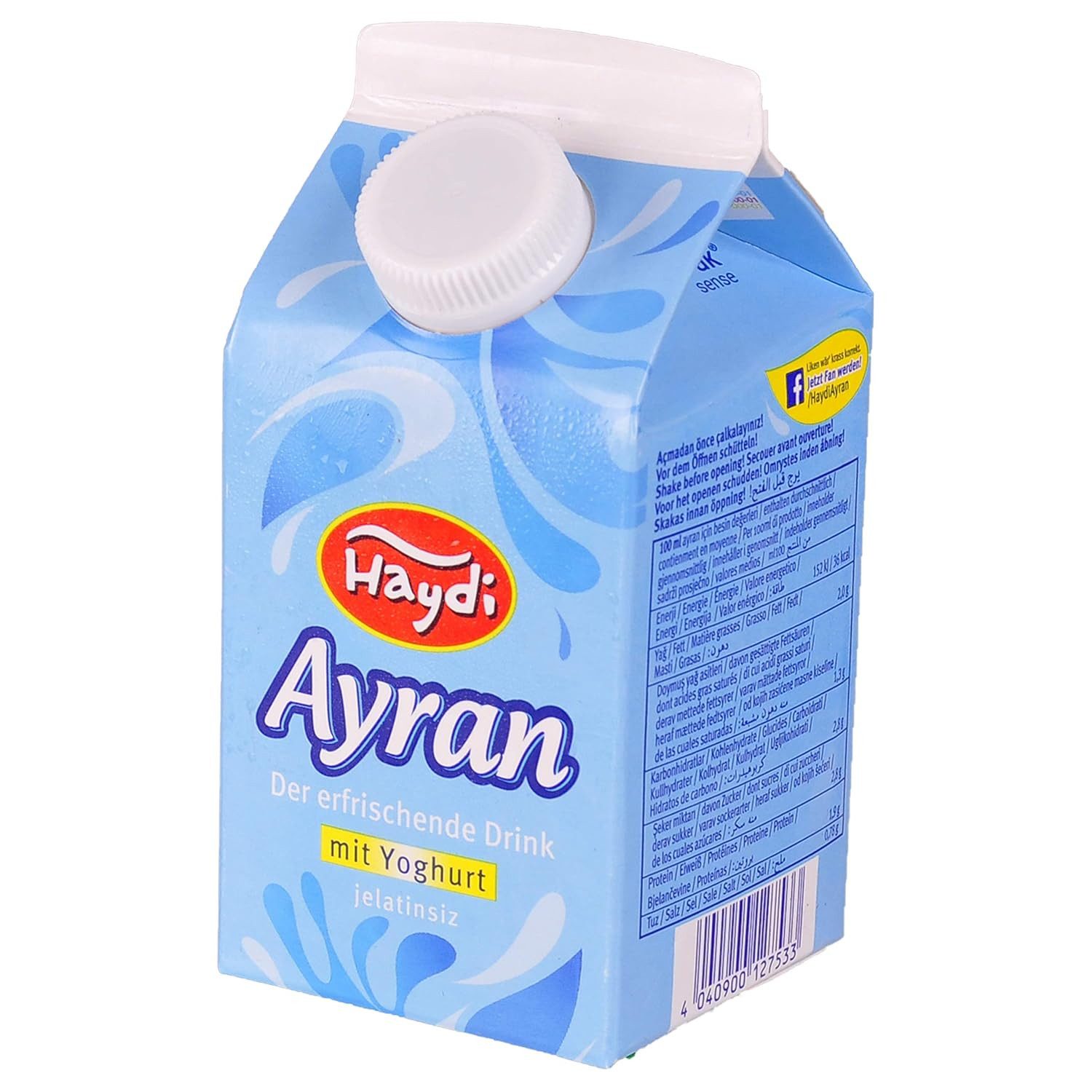 URBAN FOREST Milchmischgetränk Ayran Joghurt Getränk Energy Drinks & Sportgetränke ohne Zuckerzusatz