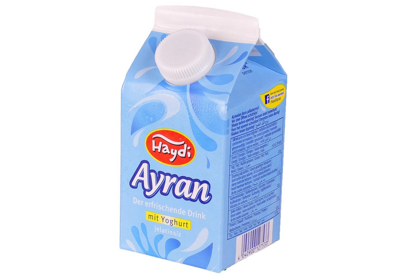 URBAN FOREST Milchmischgetränk Ayran Joghurt Getränk Energy Drinks & Sportgetränke ohne Zuckerzusatz