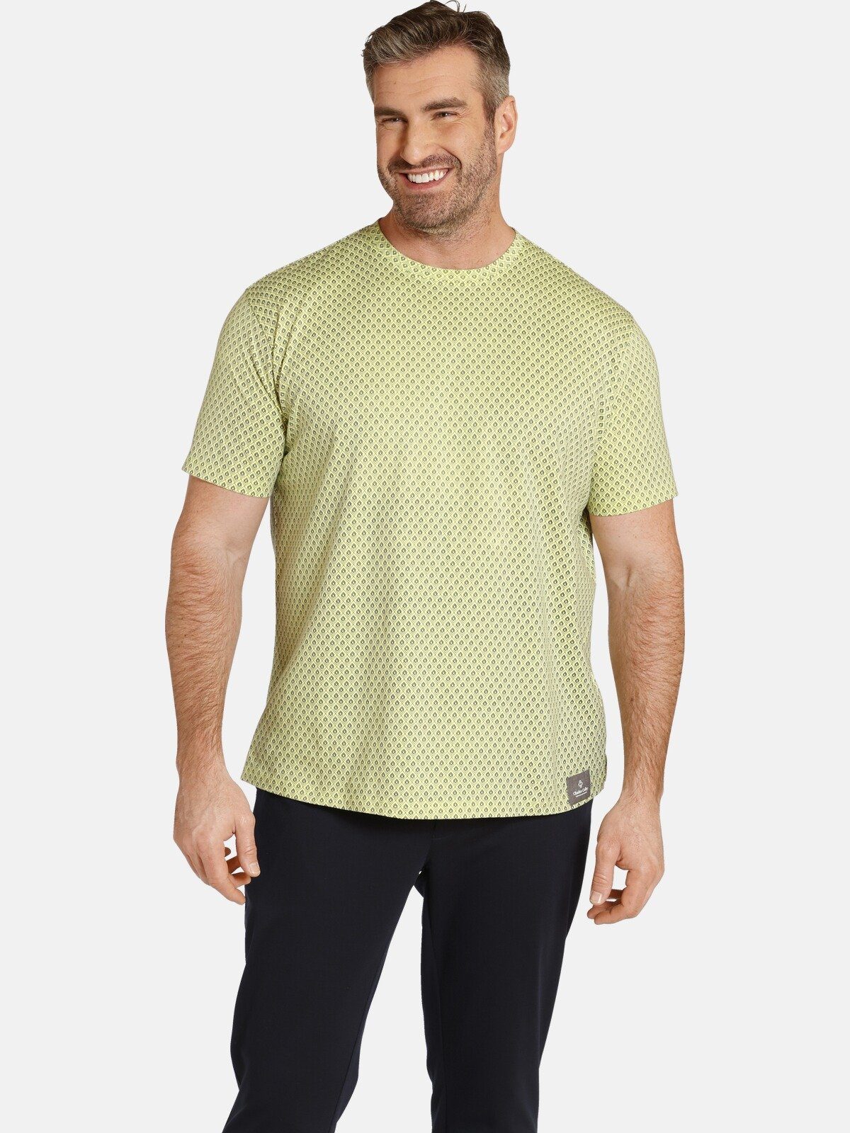 Charles Colby T-Shirt EARL DYDDI im All-Over-Print, Comfort Fit