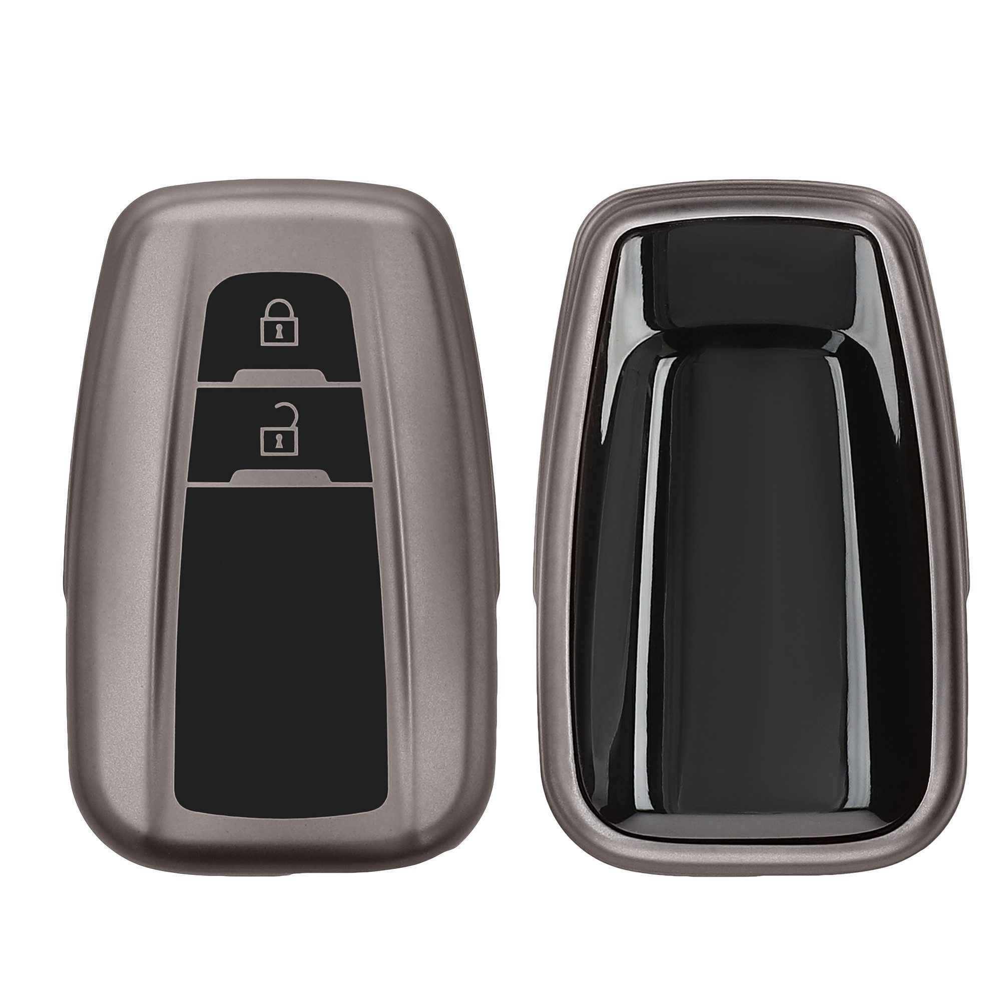kwmobile Schlüsseltasche Autoschlüssel Hülle für Toyota (1-tlg), Schlüsselhülle Silikon Case Schlüssel Cover