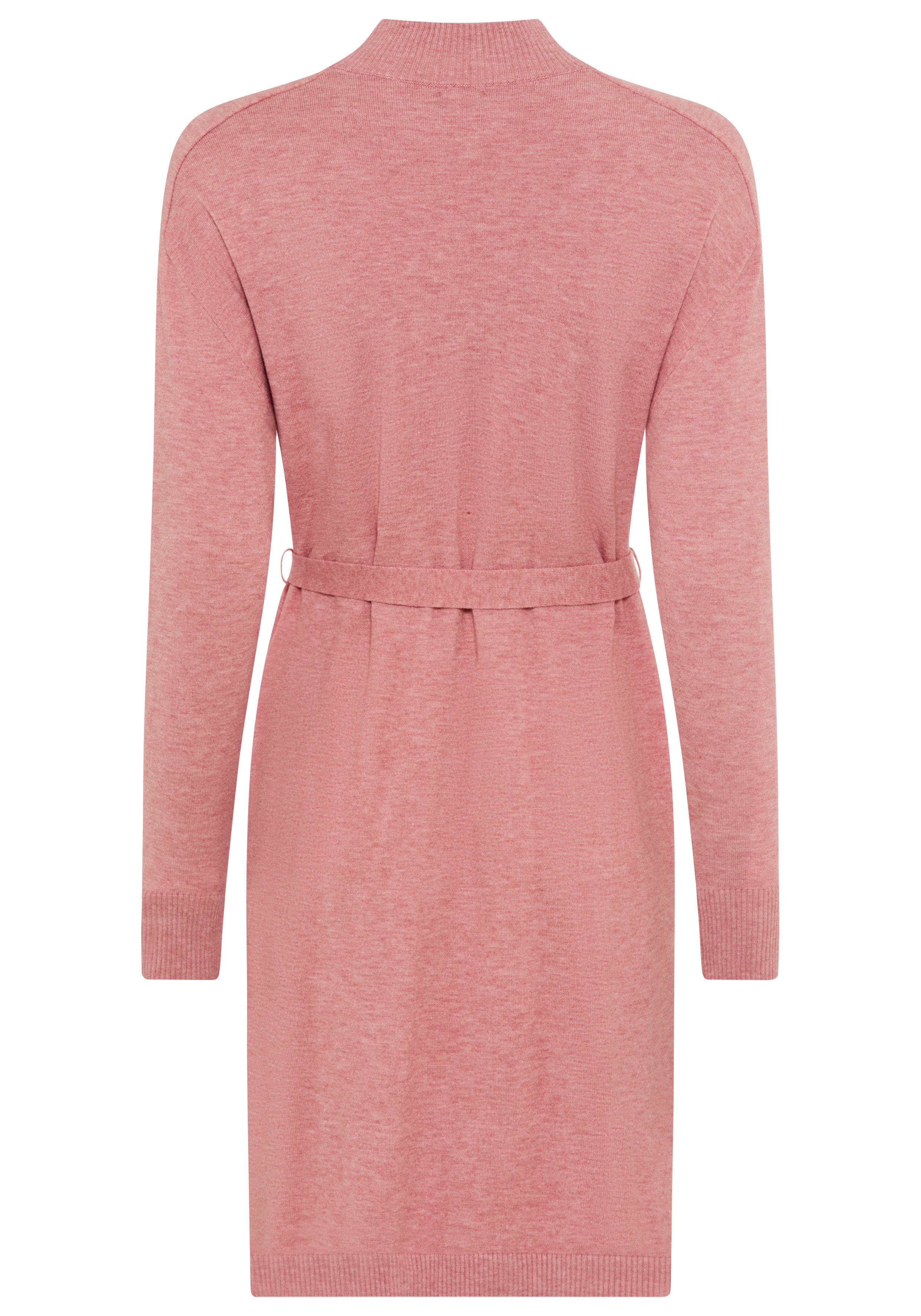 Laura Scott Strickkleid mit Bindegürtel und Stehkragen - NEUE KOLLEKTION