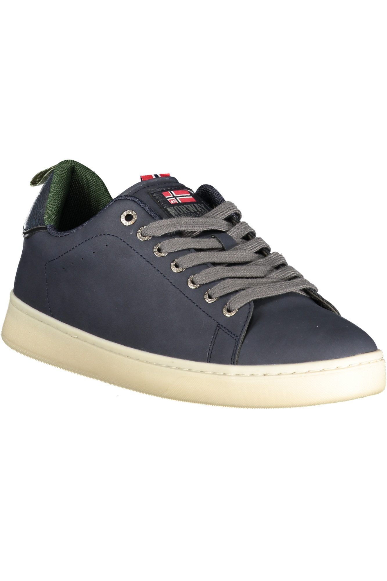 NORWAY 1963 Sneaker Herren Blaue Sportschuhe mit Details & Applikation