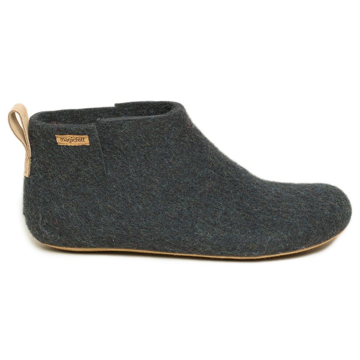 Magicfelt Feltboot Hausschuh (1-tlg) Boots - Aus weichem Woll-Filz, Flexible Sohle