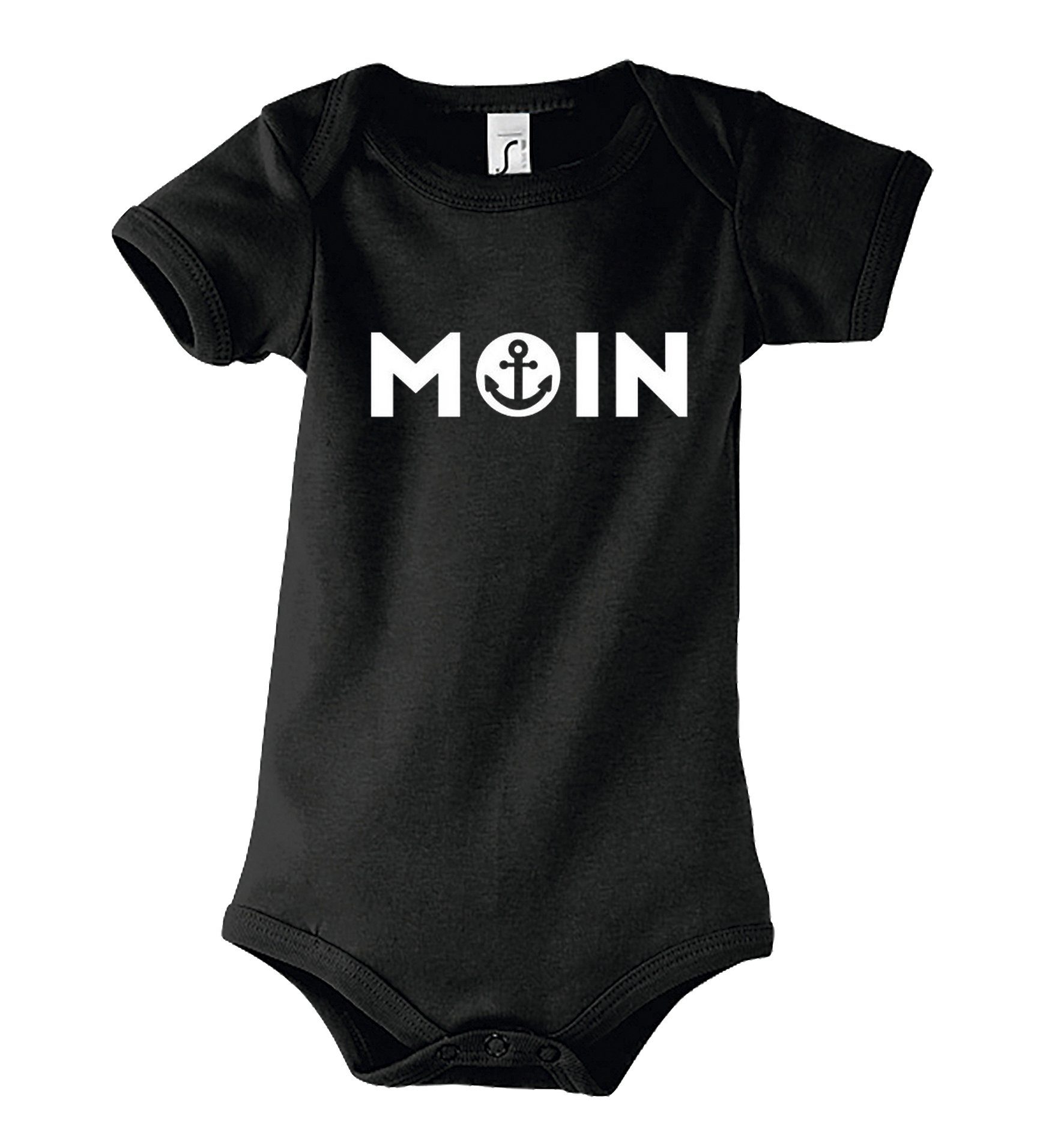 Kurzarmbody Baby Body Kurzarm Strampler Moin