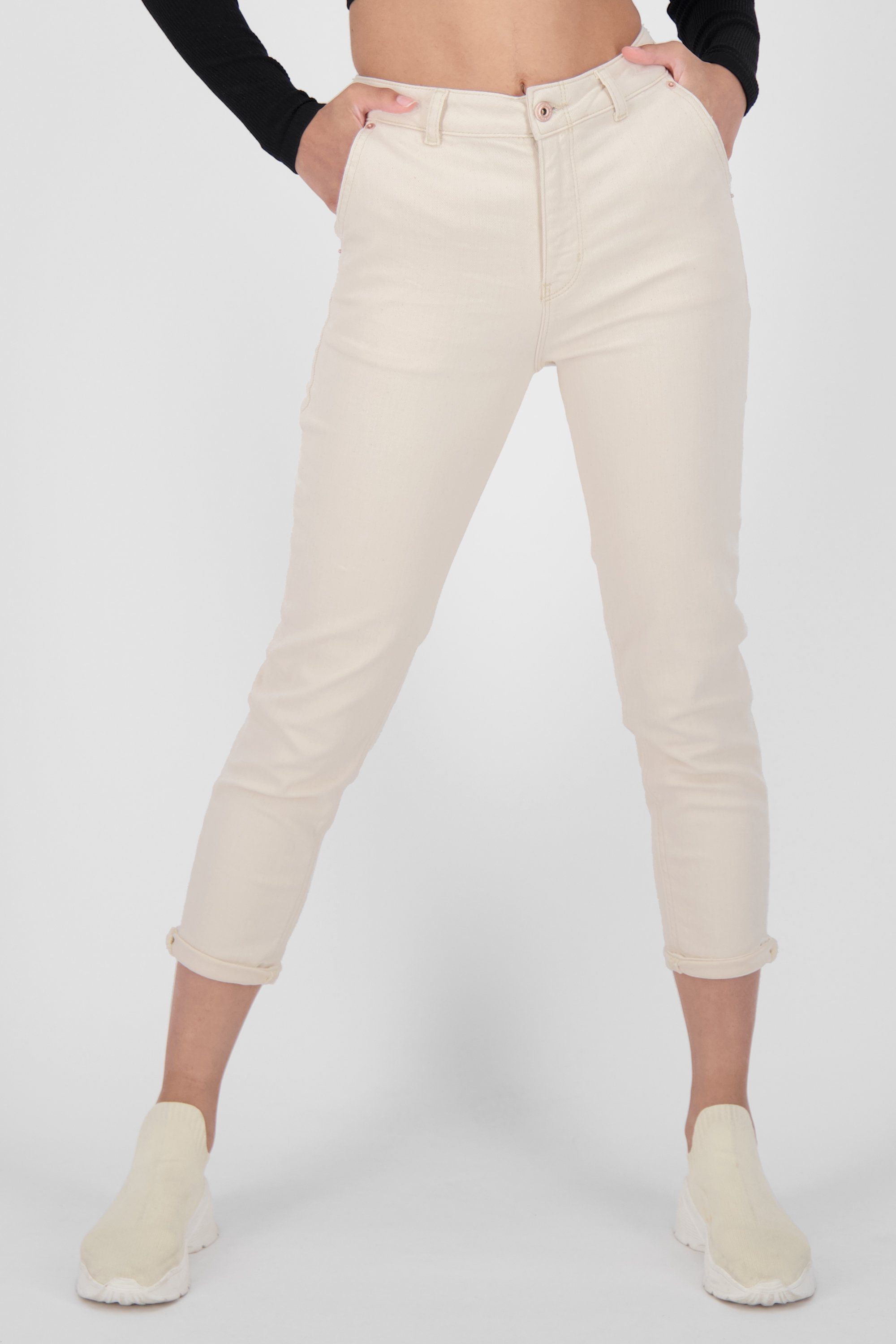 Alife & Kickin Mom-Jeans Damen LaureenAK DNM R Jeanshose