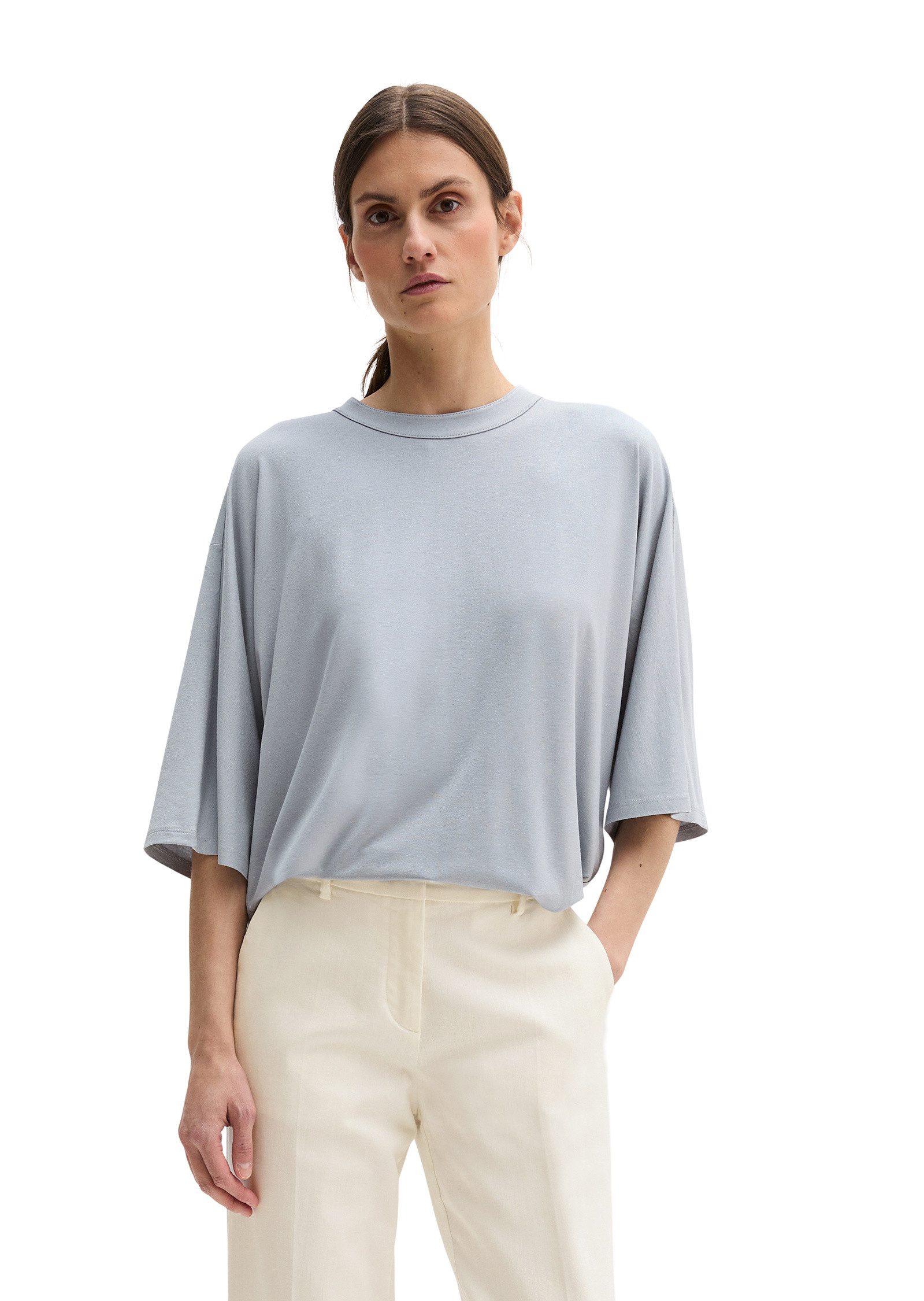 Marc O'Polo Langarmshirt aus LENZING™ ECOVERO™ günstig online kaufen