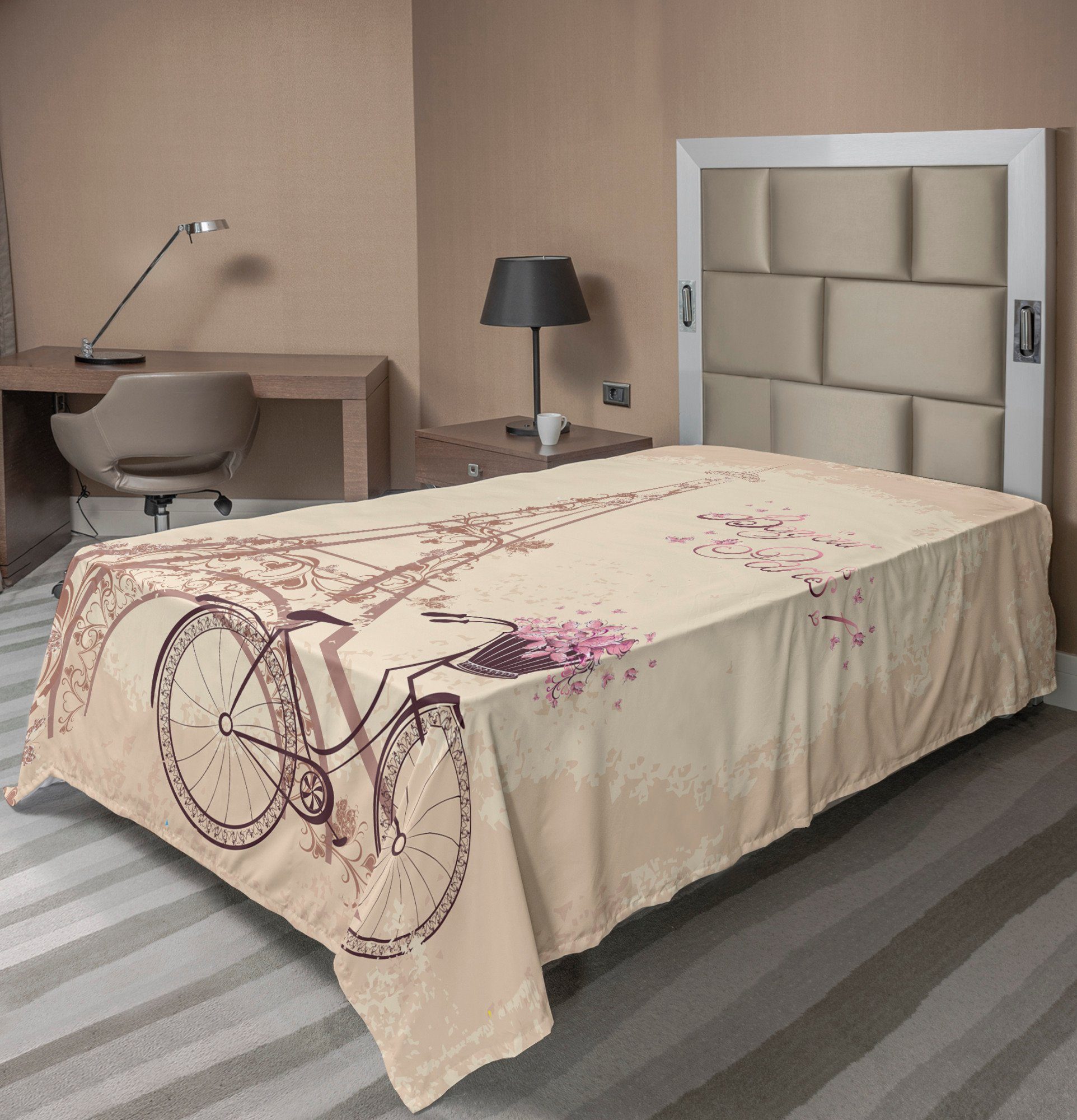Betttuch Weiches Bequemes Oberes Bettlaken Dekoratives Bett 1 Stuck Abakuhaus Paris Franzosisch Eiffelturm Online Kaufen Otto