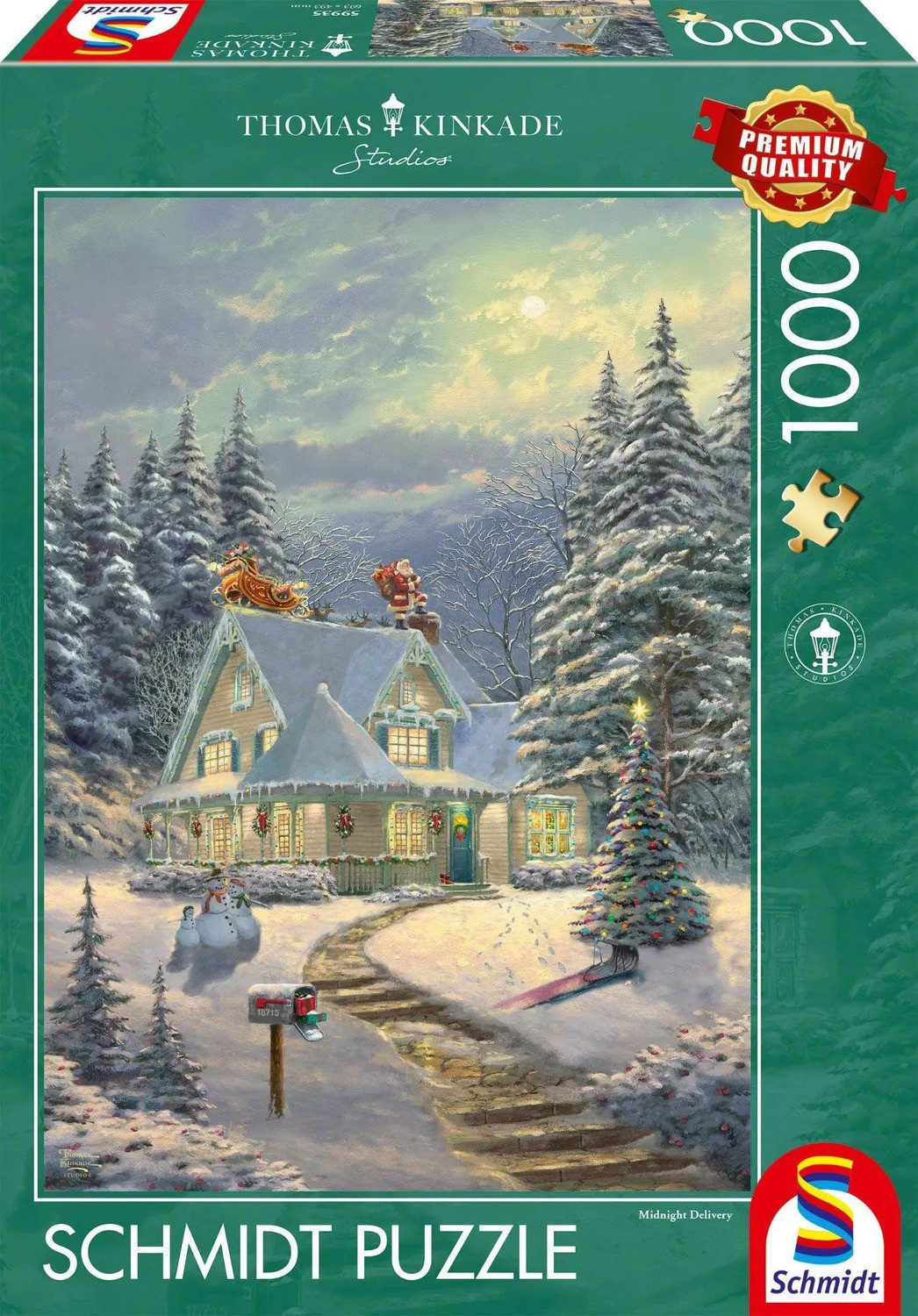 Schmidt Spiele Puzzle Am Heiligabend. Kinkade günstig online kaufen